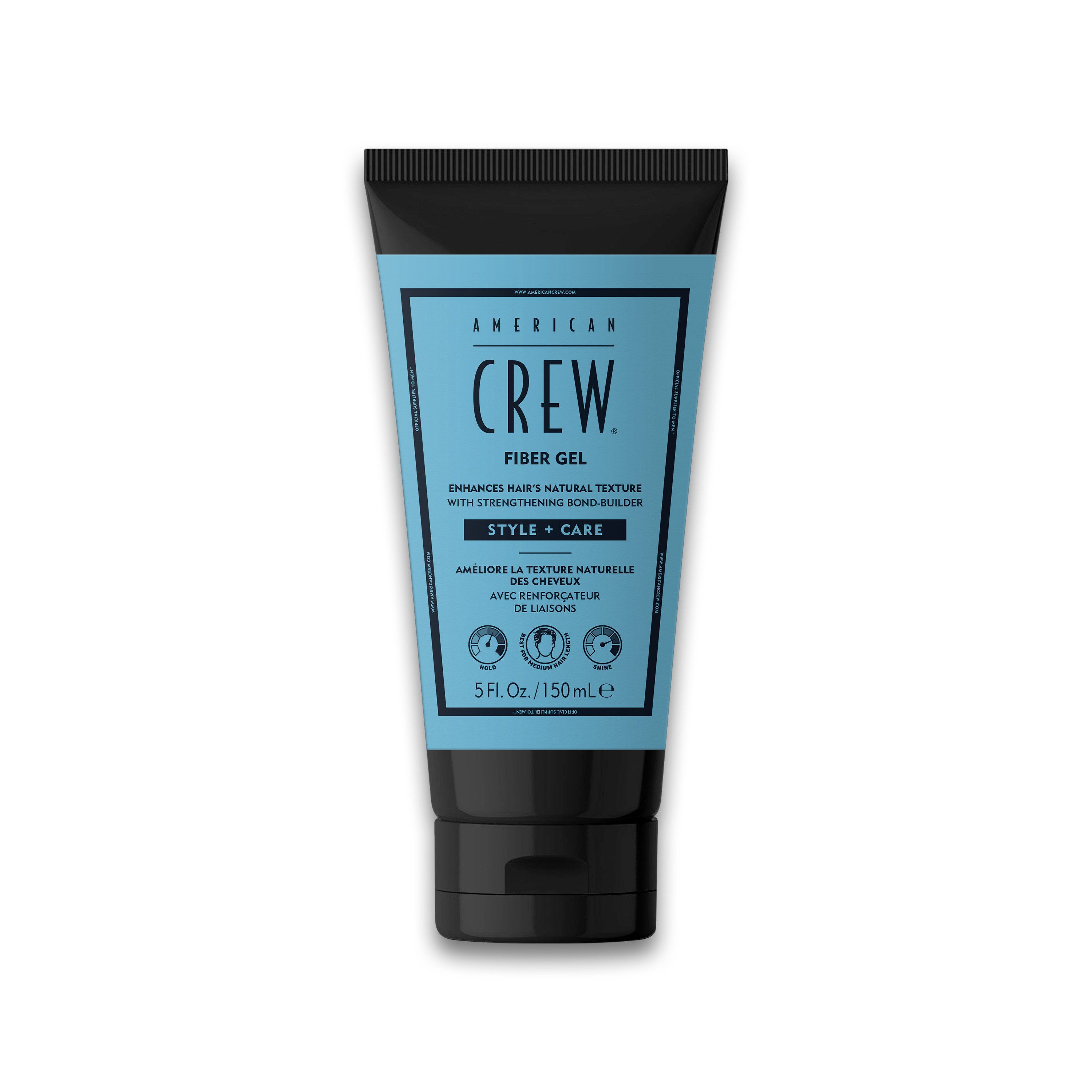 American Crew Haargel FIBER GEL, 1-tlg., mittlerer Halt, für kurzes bis mittellanges Haar, alle Haartypen
