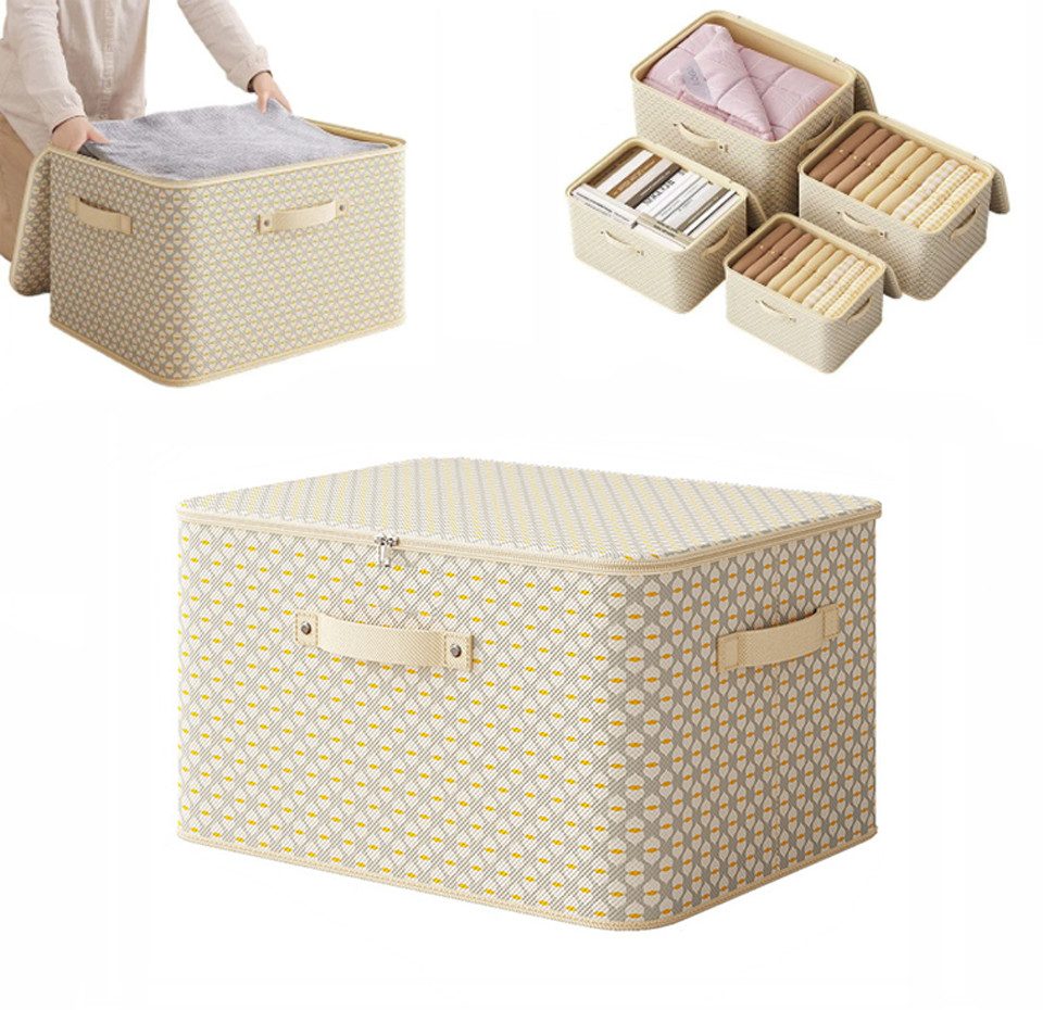 Coonoor Aufbewahrungsbox Vliesstoff Aufbewahrungsbox, Kleiderschrank Organi günstig online kaufen