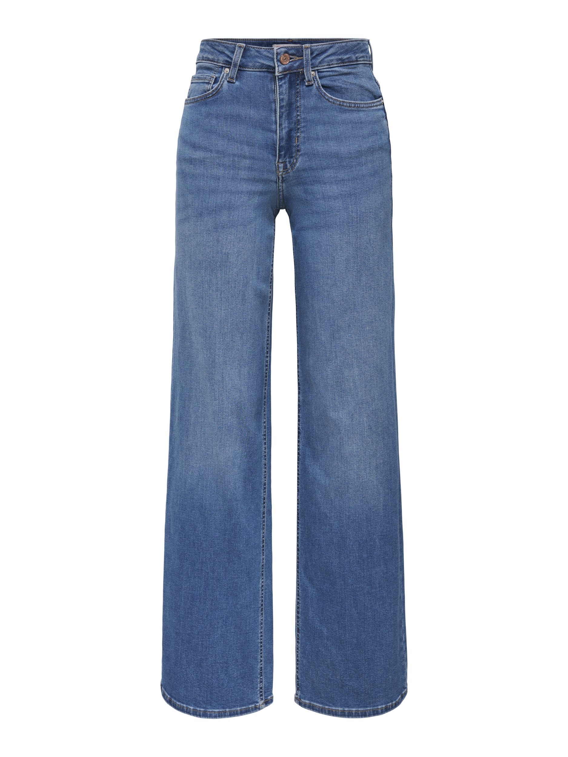 ONLY Jeansleggings 2026 8_PRESPRING blau,Casual,Baumwolle,Unifarben,Wide Leg