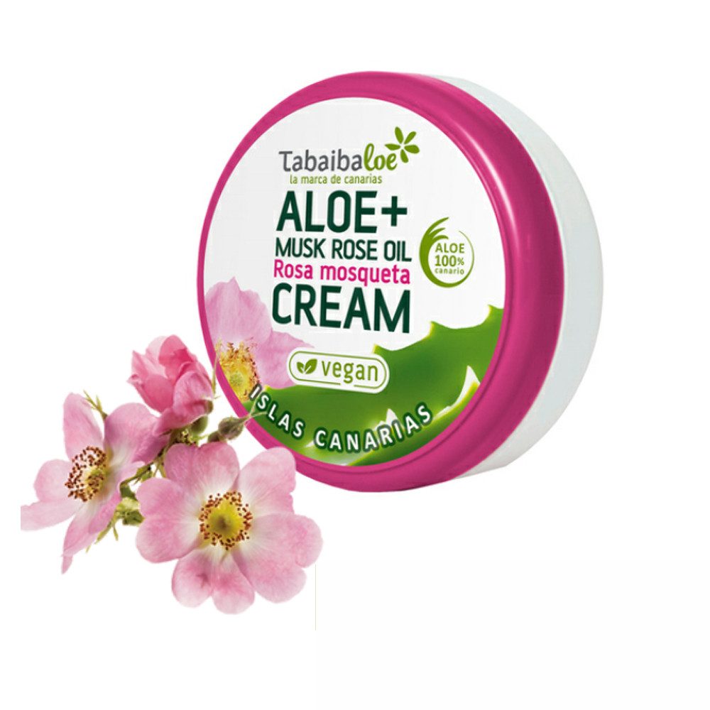 Körpercreme Tabaibaloe Vegan - Aloe Vera + Hagebutte Gesichts- und Körpercreme