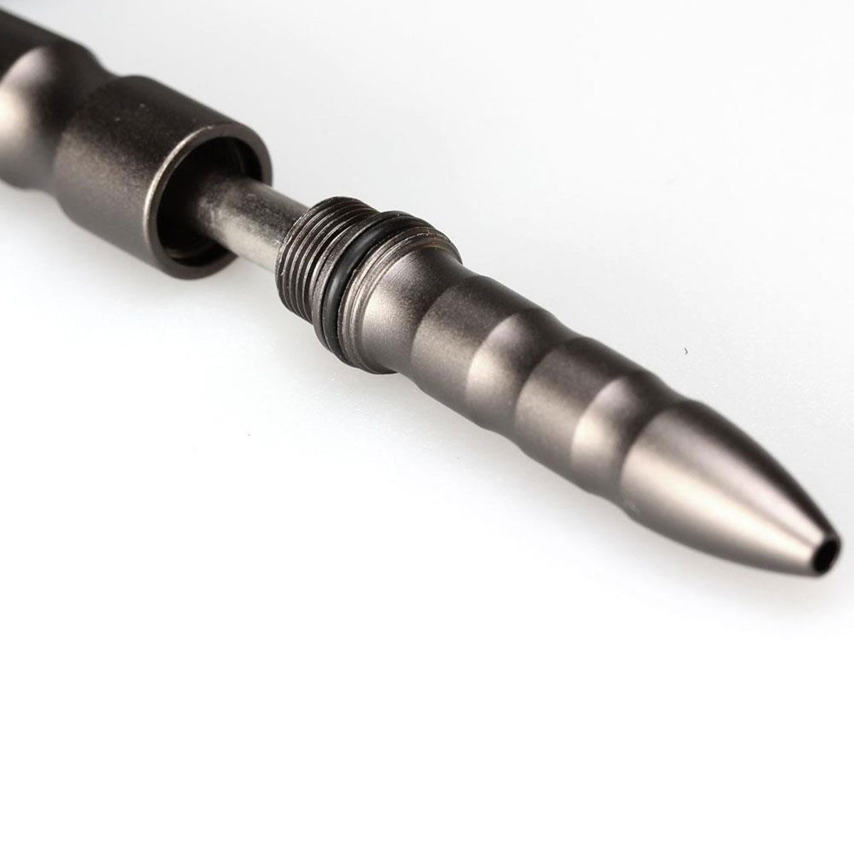 Böker Manufaktur Solingen Kugelschreiber Plus MPP Multi Purpose Pen Grey Tactical Pen, (nein)