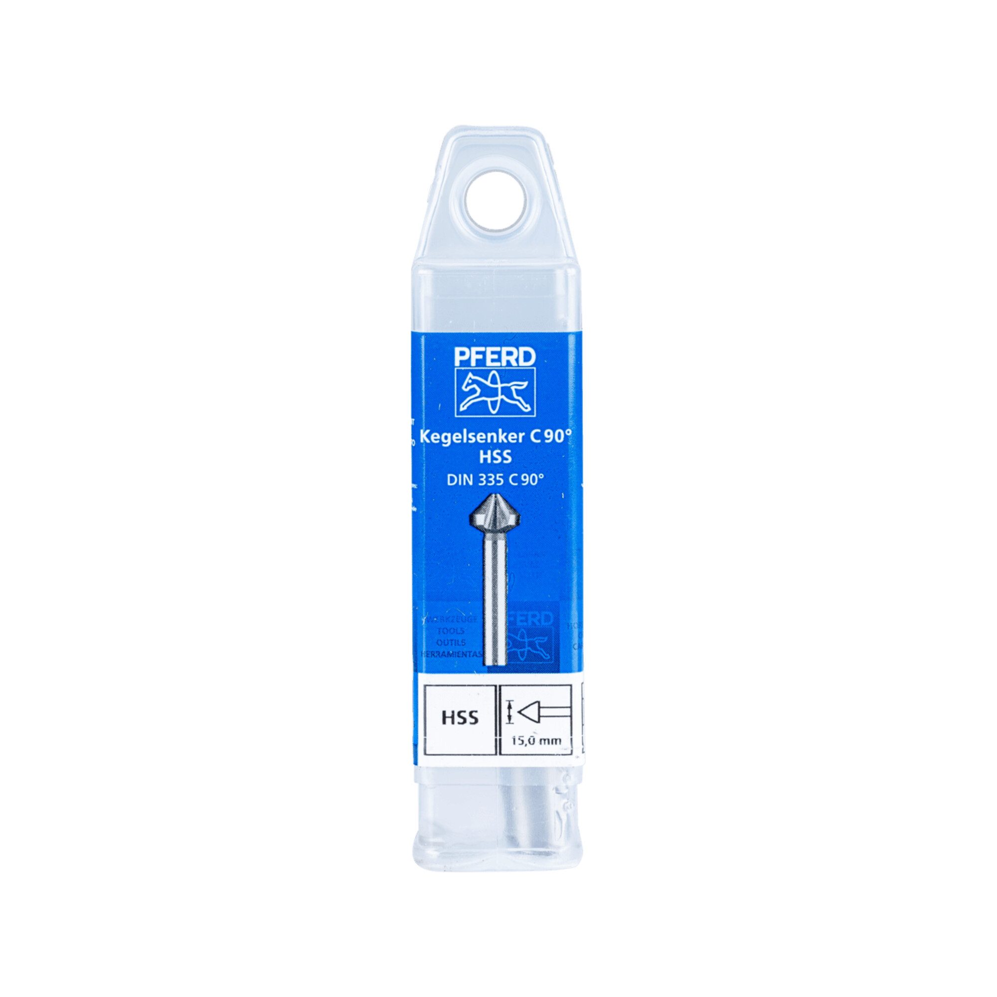Pferd Kegelsenker PFERD TOOLS HSS Kegel-und Entgratsenker 90° Ø 15 mm Schaft-Ø 10mm DIN