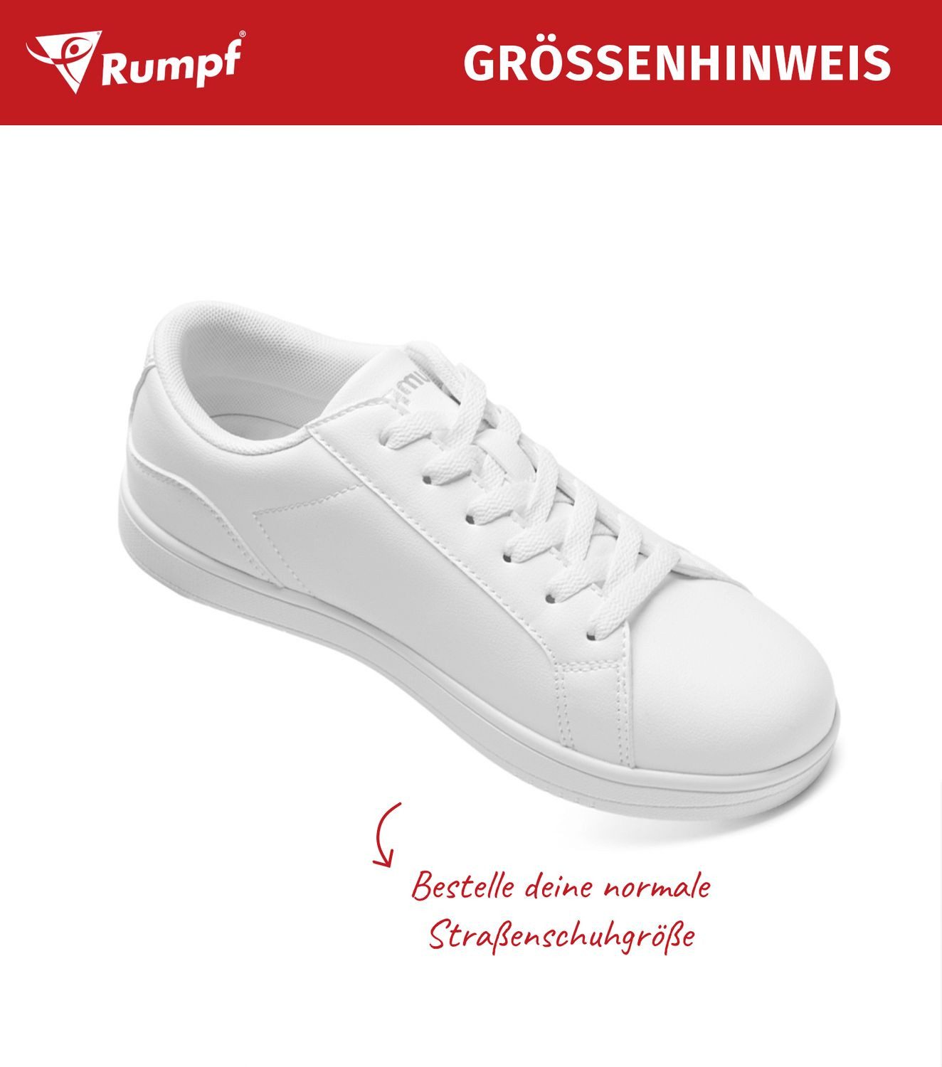Rumpf LA Tanzsneaker durchgehende PU-Sohle 1533 Tanzschuh