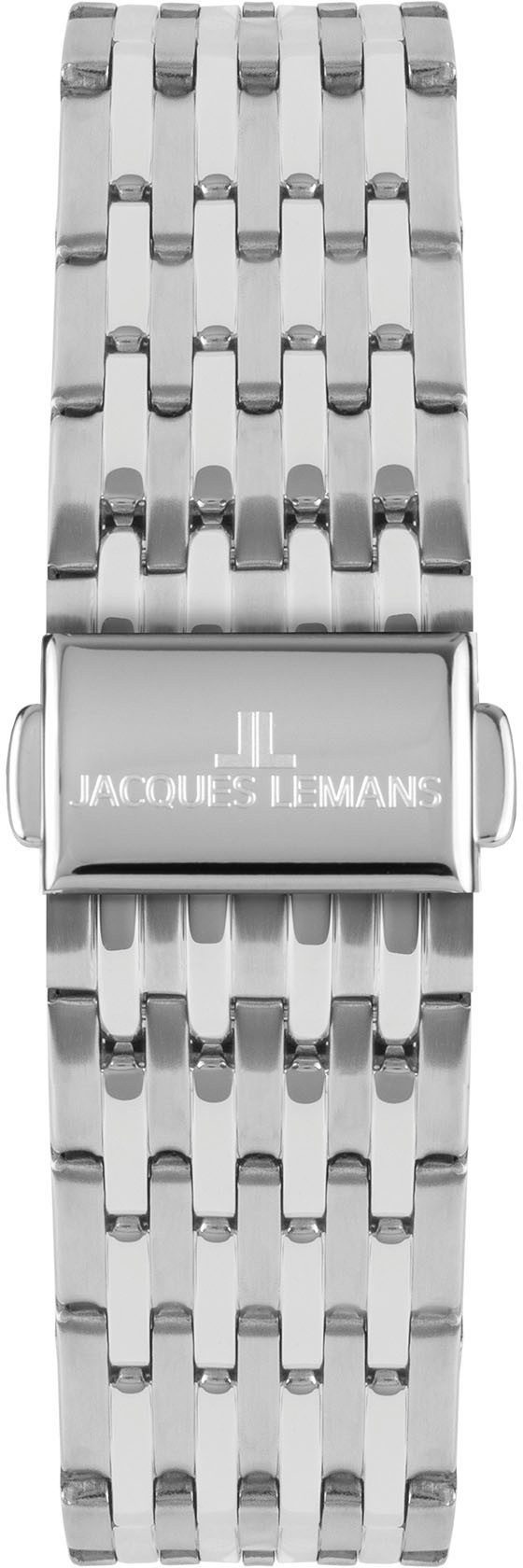 Jacques Lemans Quarzuhr London 1-2193F, Armbanduhr, Herrenuhr, Edelstahlarm günstig online kaufen