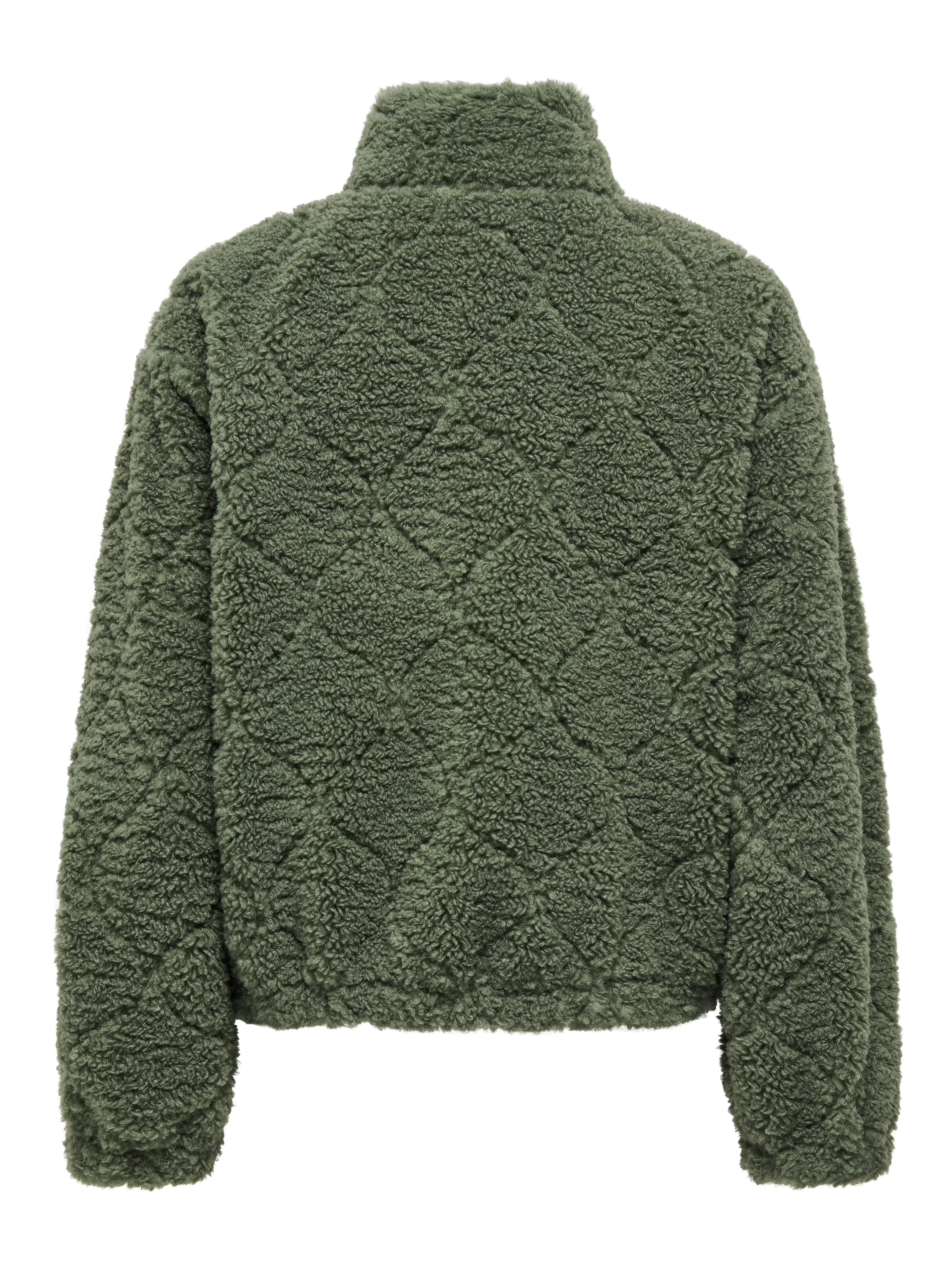 ONLY Sweatjacke ONLXENA L/S TEDDY BOX SWT
