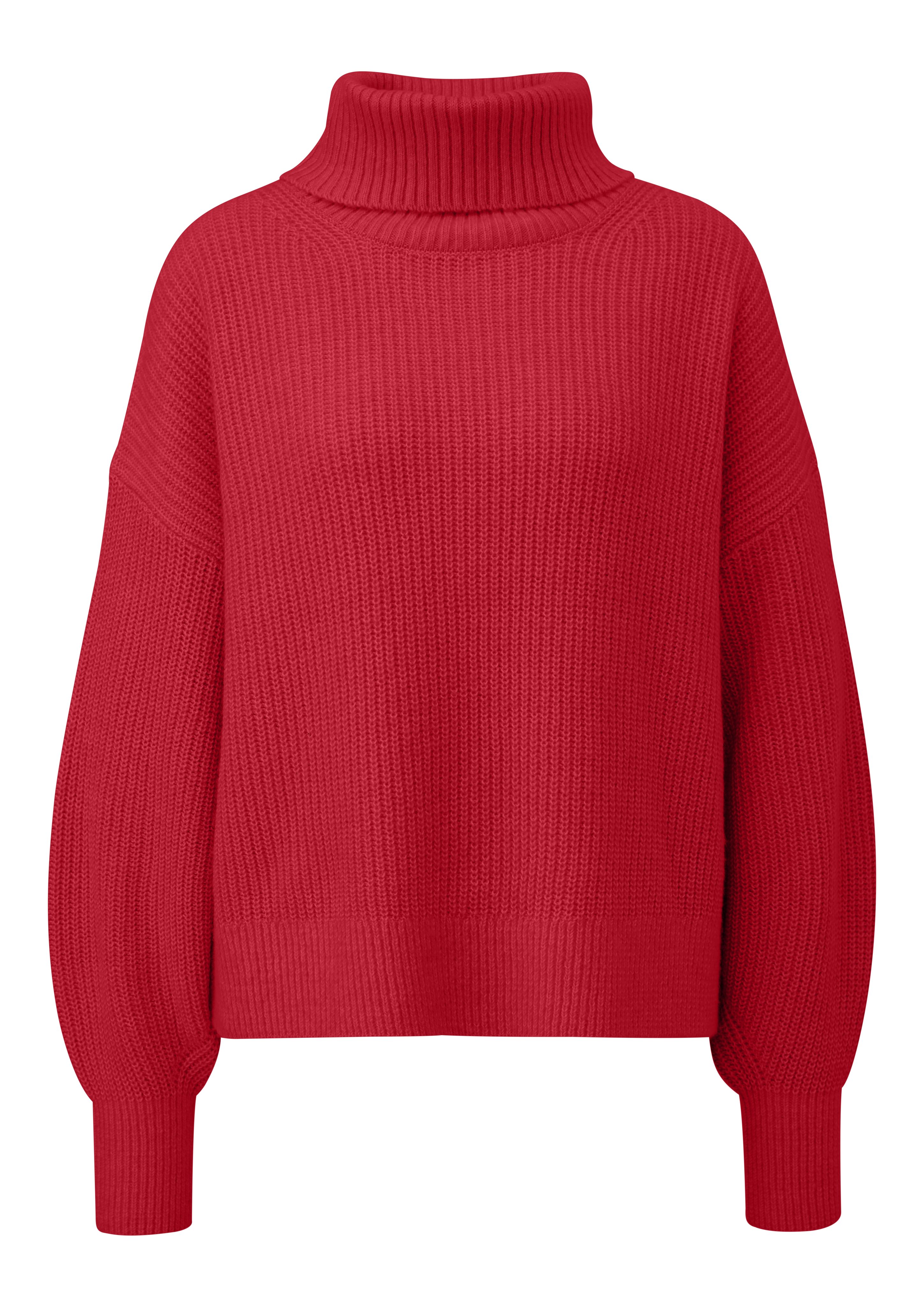 s.Oliver Strickpullover Oversize, mit weiten Ärmeln und Rollkragen