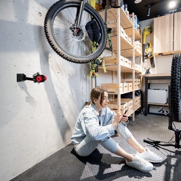 relaxdays Fahrrad-Montageständer Fahrrad Montageständer für die Wand