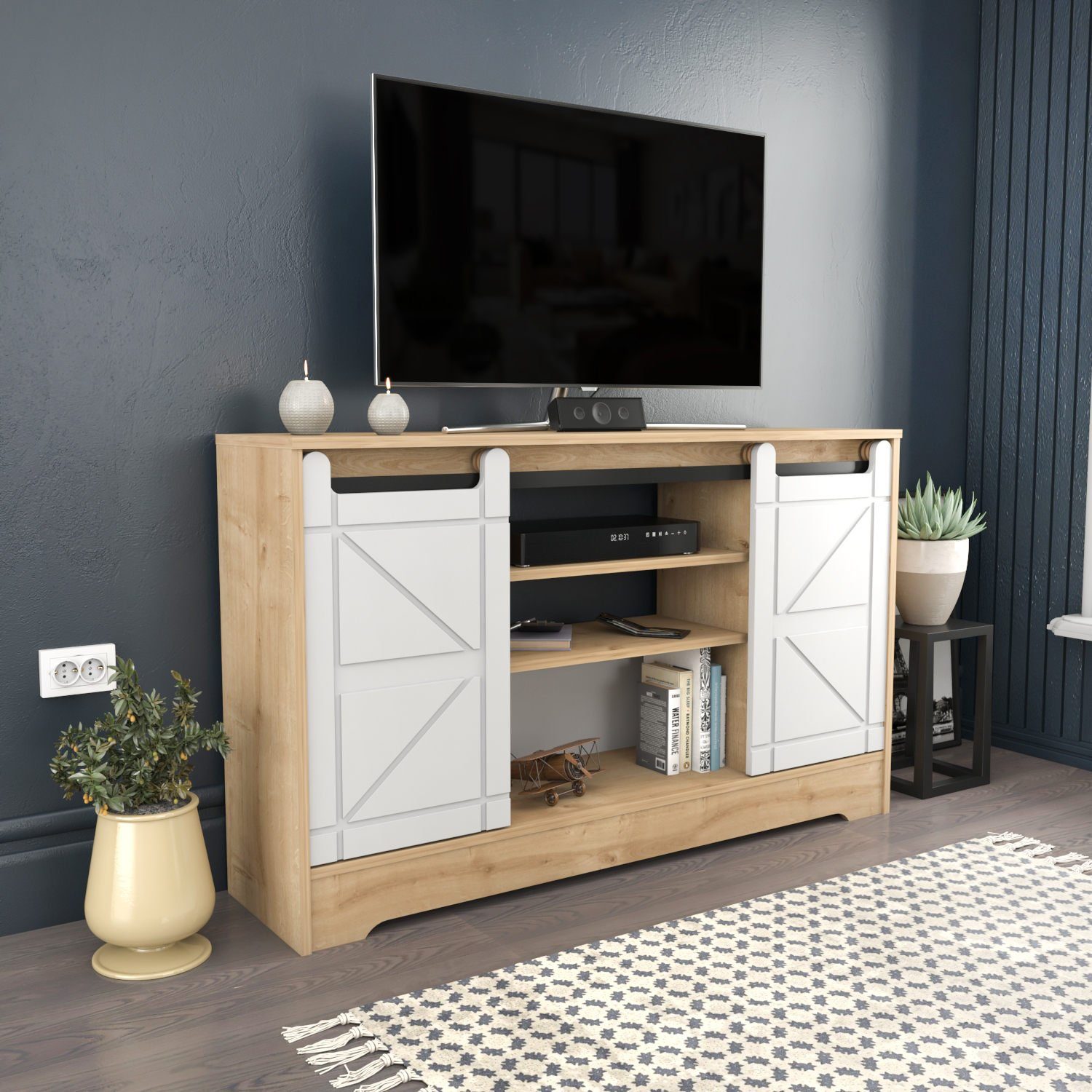 Skye Decor TV-Schrank RTC2199-Fernsehtisch