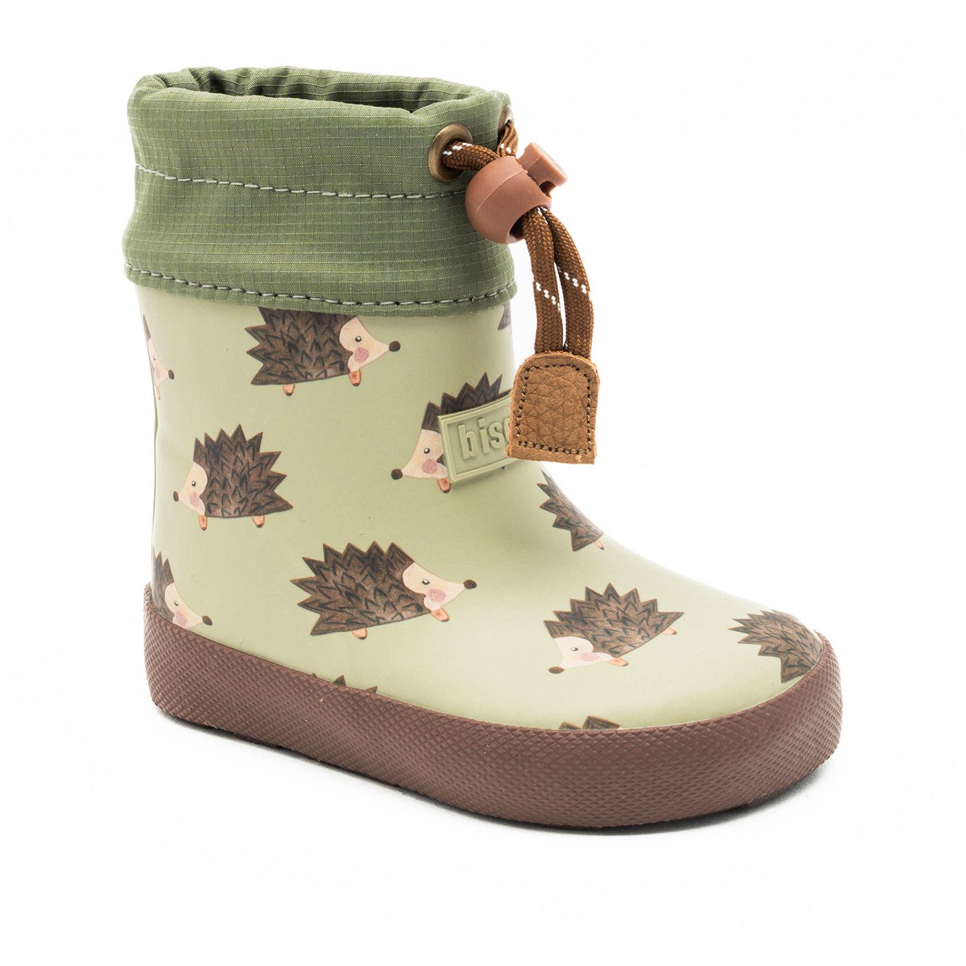Bisgaard barefoot thermo rubber Gummistiefel Regenstiefel, Kindergartenschuh, Barfußschuh mit Schurwolle