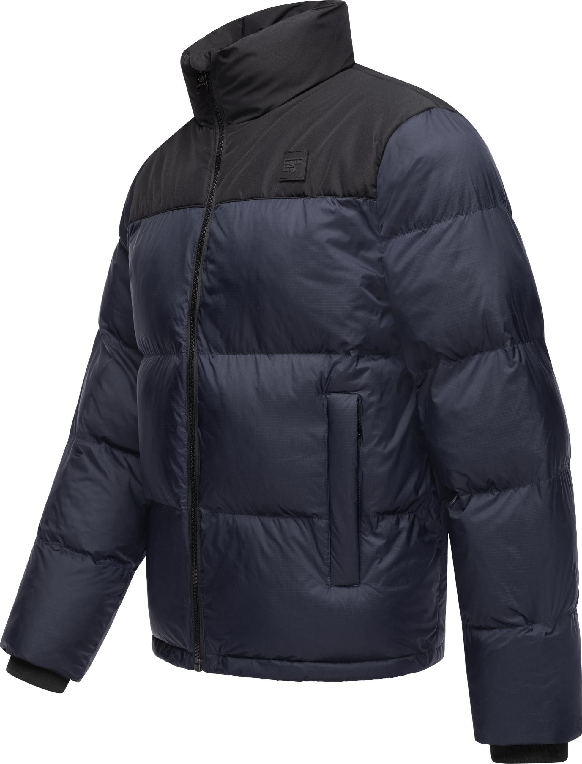 Ragwear Outdoorjacke Stafen Wasserdichte Herren Winterjacke im Retro-Look