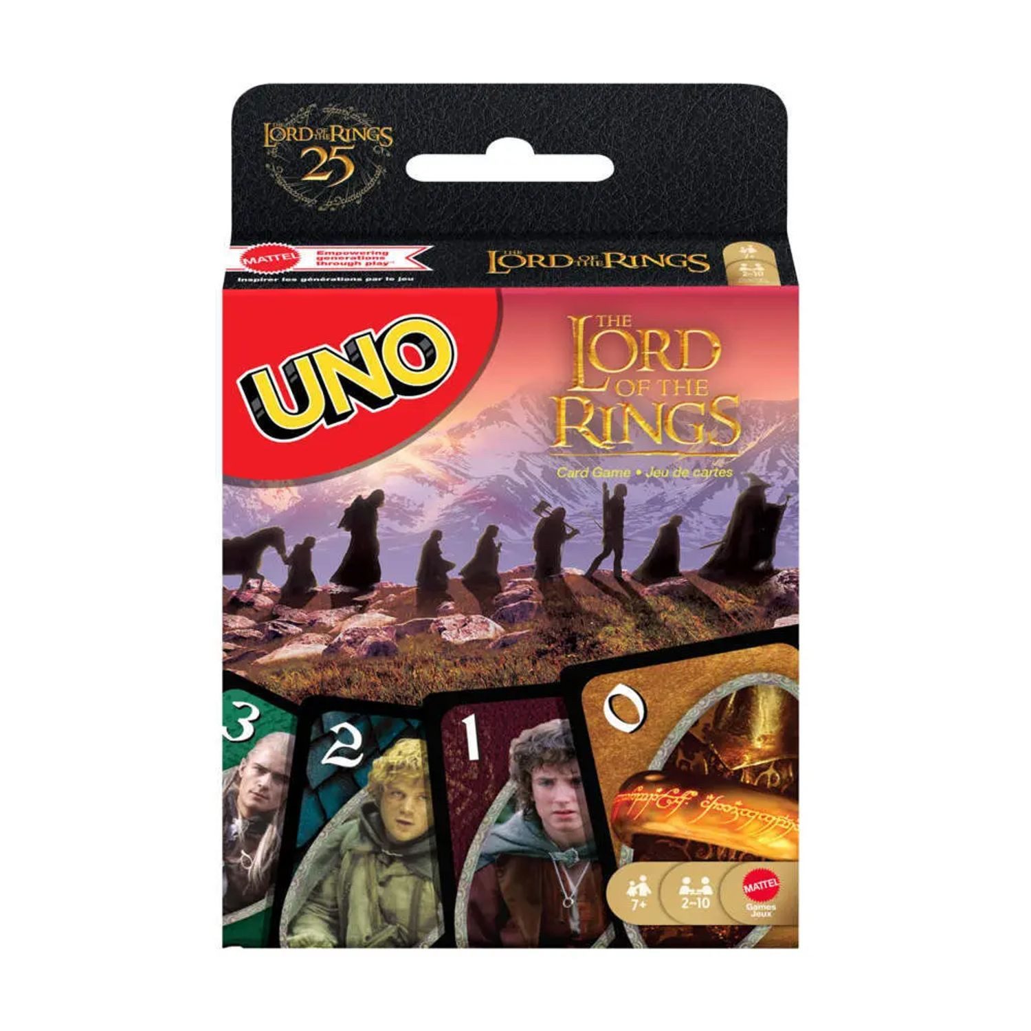 Mattel GmbH Spiel UNO Lord of the Rings.JMF13