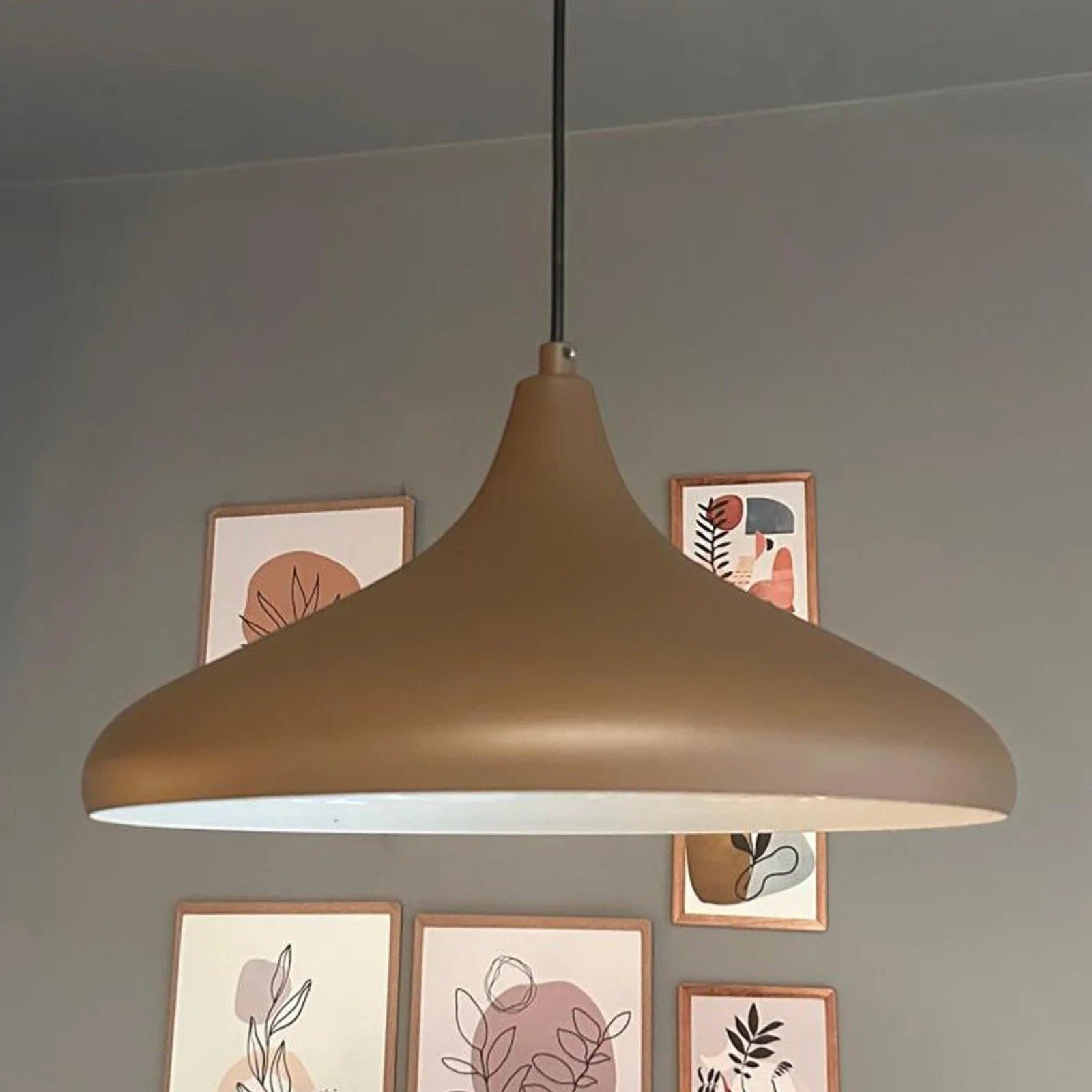 Pendelleuchte Bamyum Pendelleuchte Durchmesser 35 cm E27 Metall Moderne Lampe