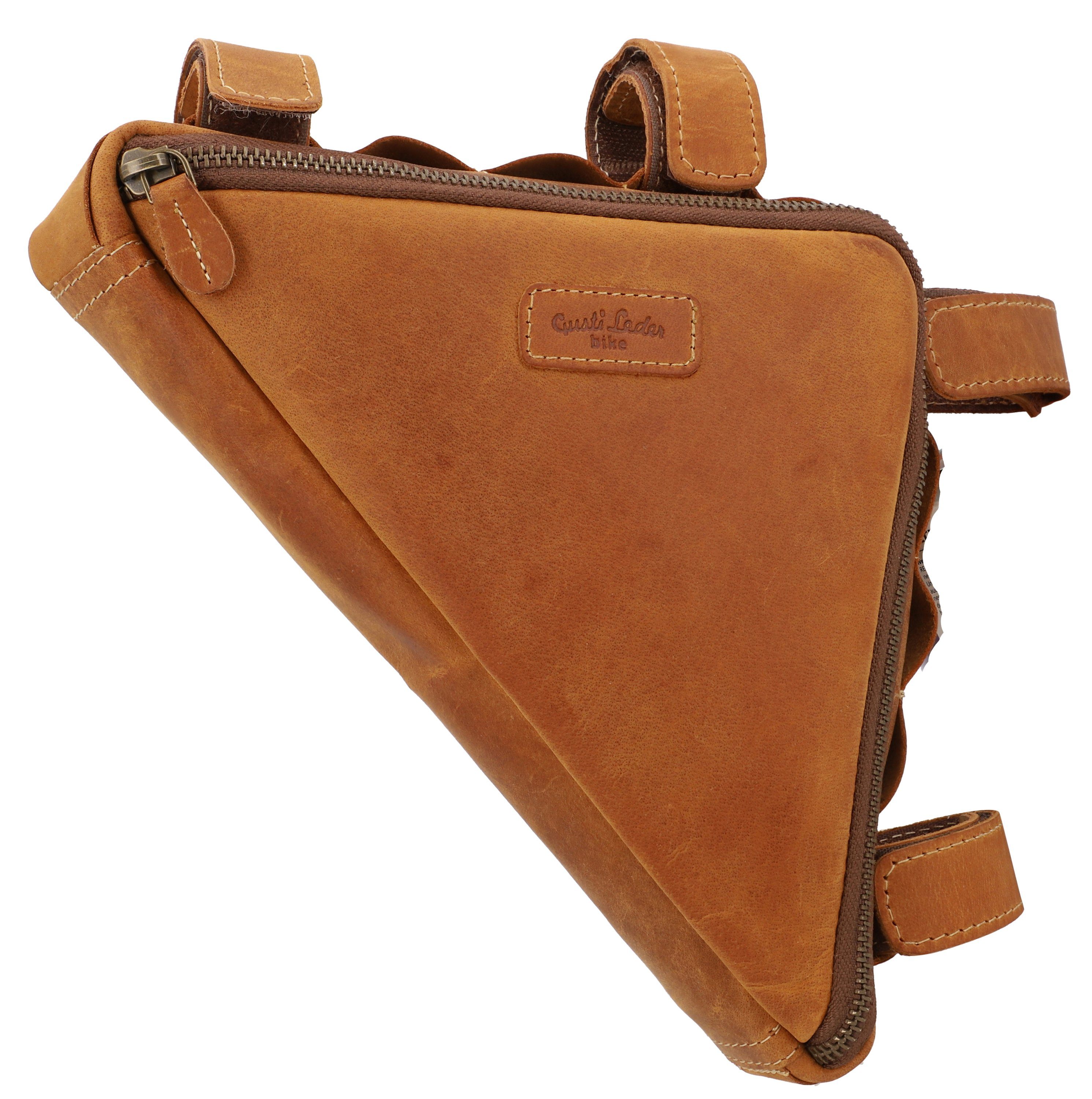 Gusti Leder Fahrradtasche Gusti Leder Rahmentasche Marshall T.