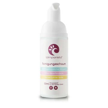 Wimpanista Wimpernpflege Wimpernshampoo. Duft Vanille., Ölfrei. Dermatologisch getestet