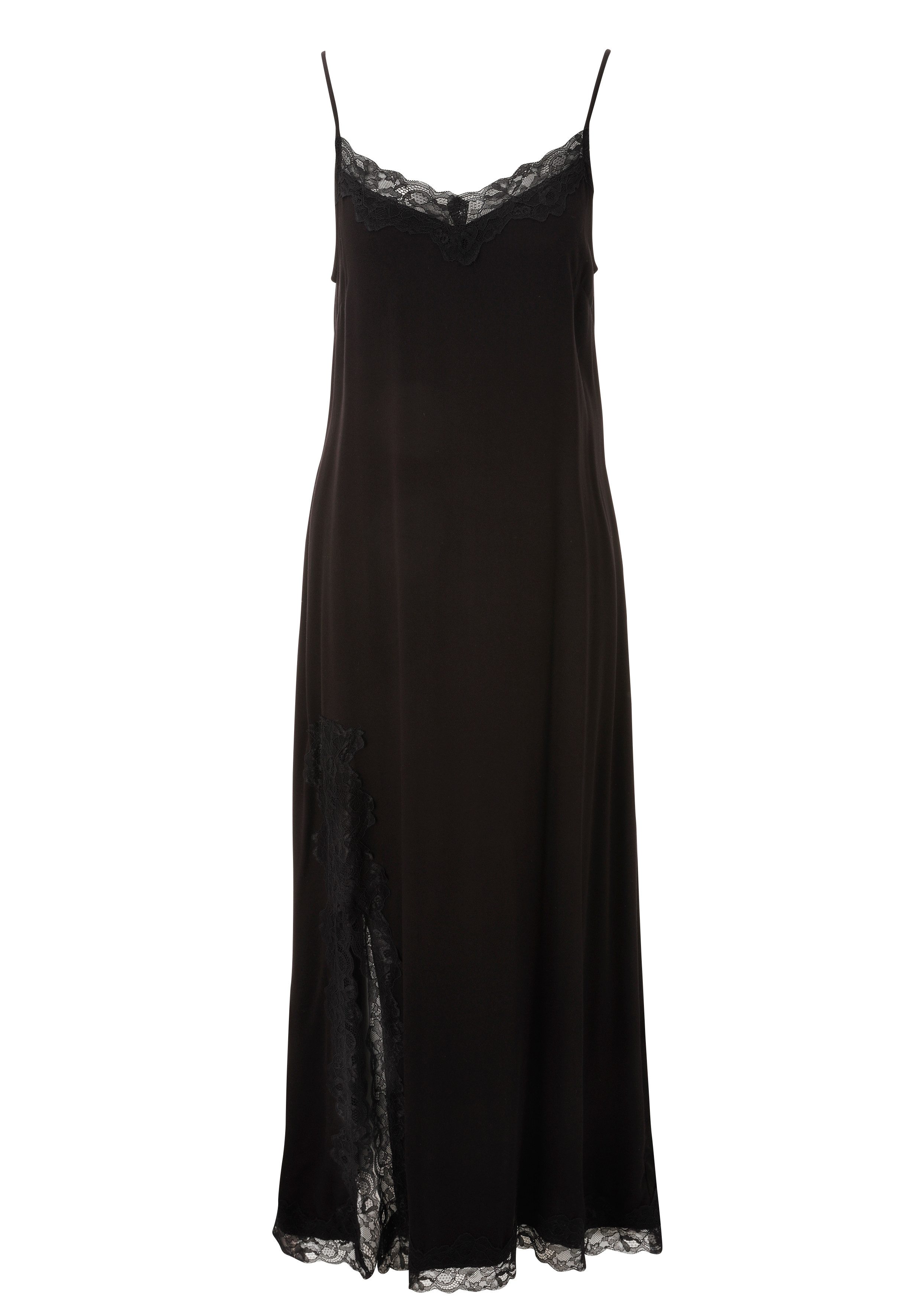 Aniston CASUAL Maxikleid aufwändig mit Spitze verziert - NEUE KOLLEKTION – Bild 5 von 5