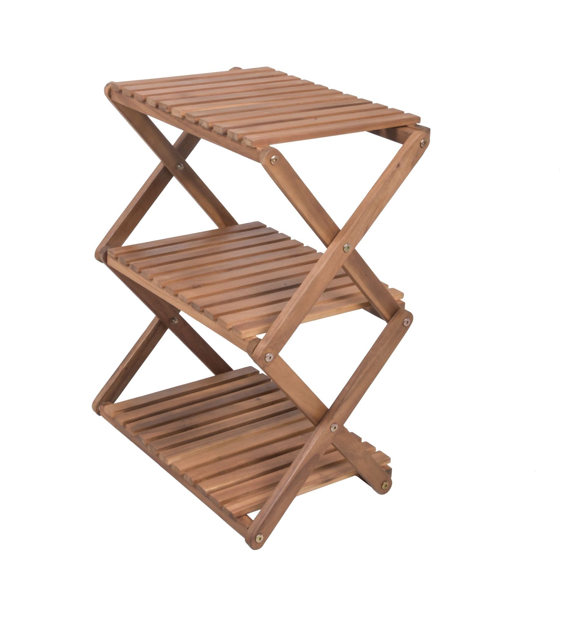 Garden Pleasure Pflanzentreppe Pflanzregal Klappregal TULSA mit 3 Ebenen von GardenPleasure