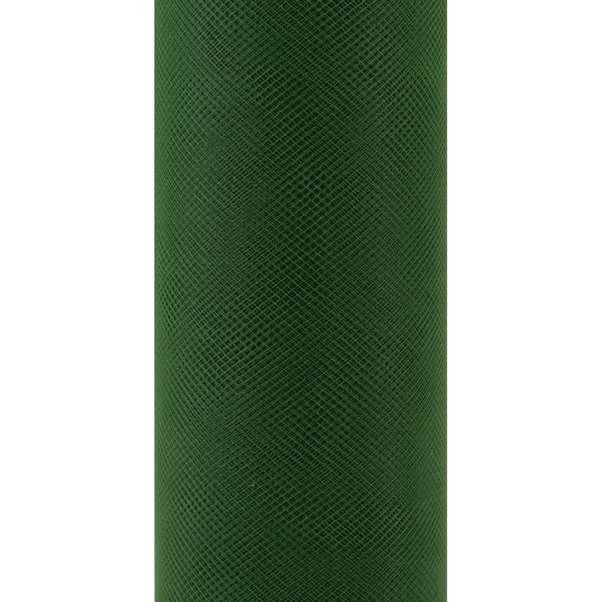 Creativery Stoff, 9m Rolle Tüll 15cm Olivgrün
