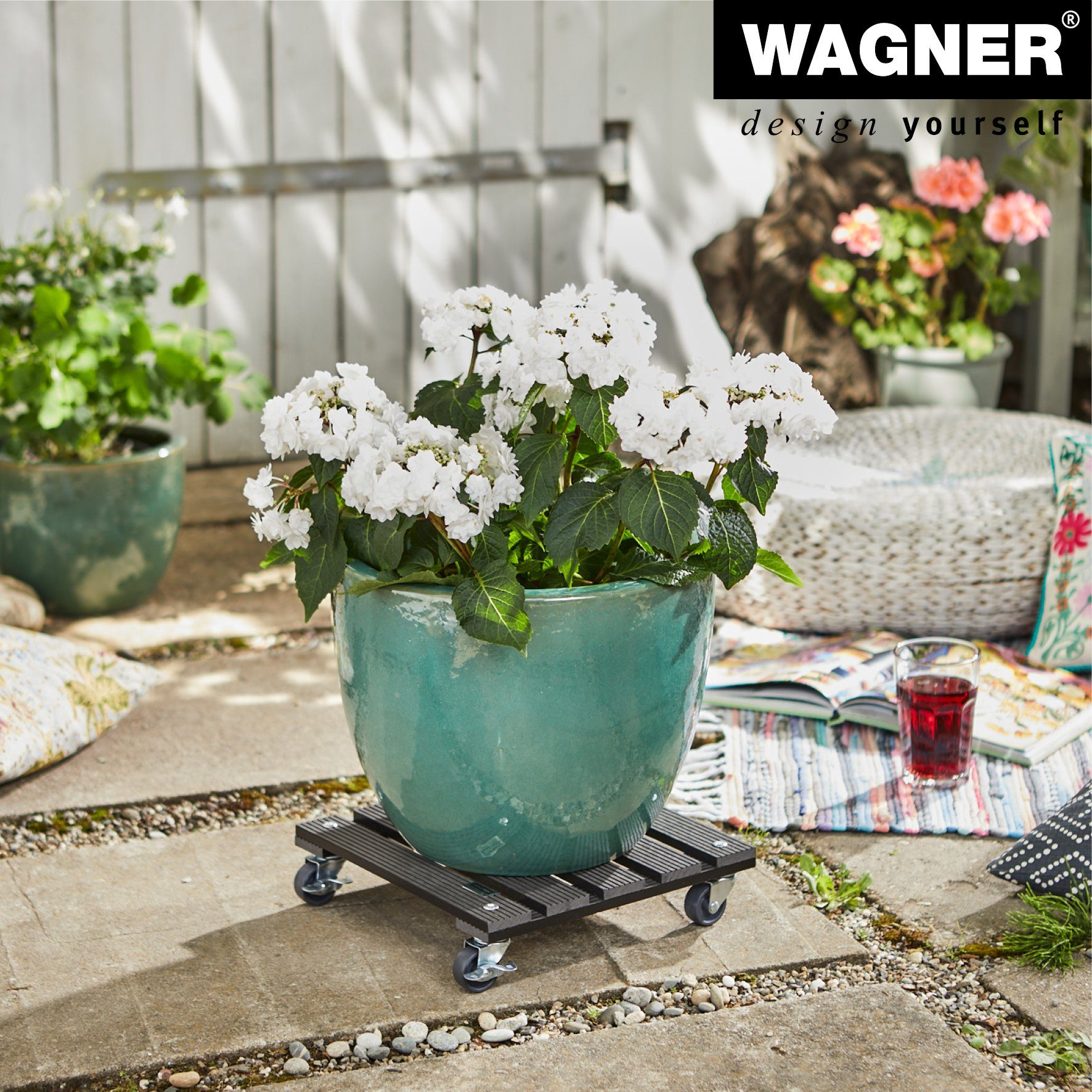 WAGNER design yourself Pflanzenroller WPC in günstig online kaufen