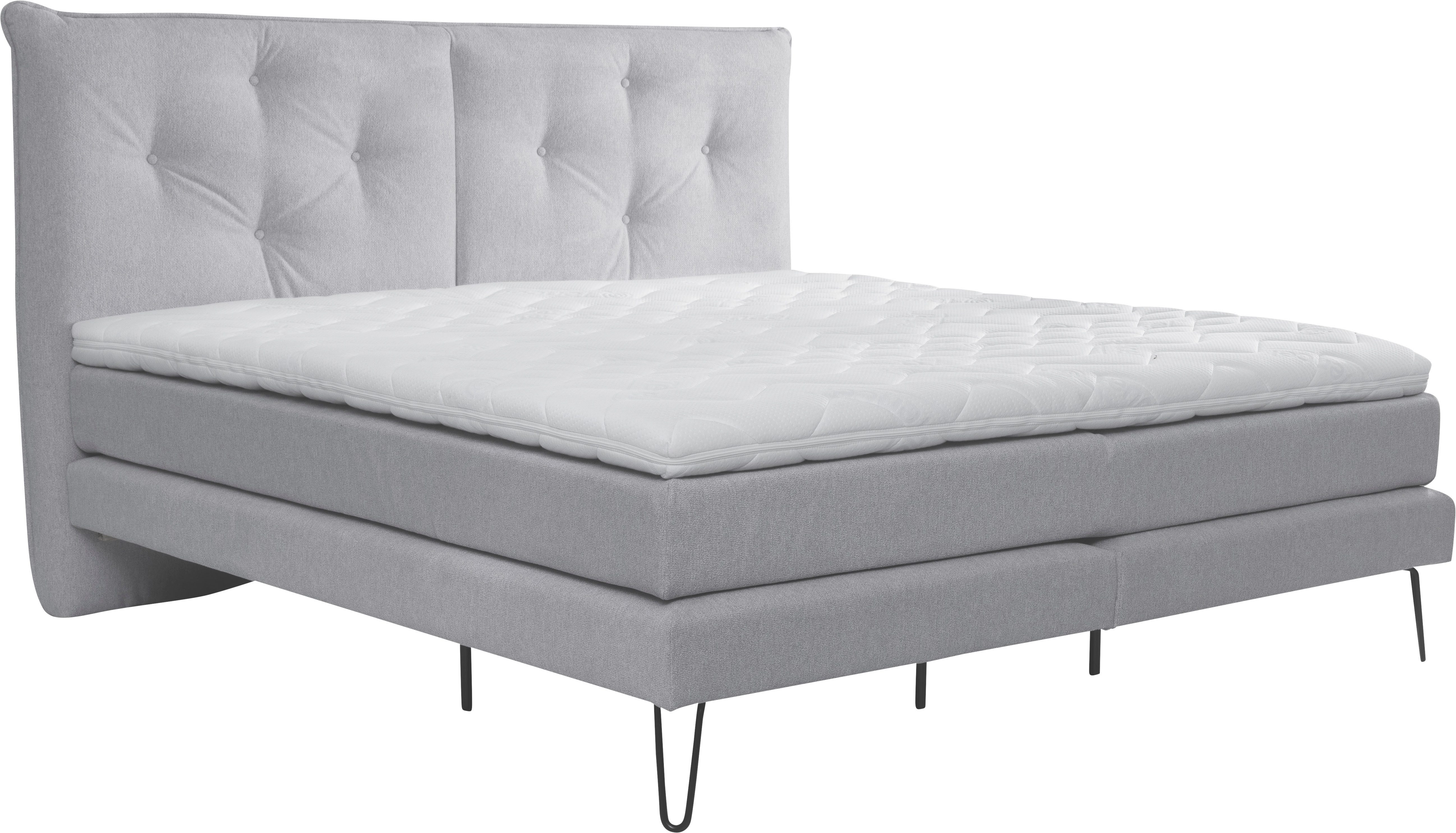 alina Boxspringbett Longon inkl. Matratze und Komfortschaum-Topper, Breite 180x200cm, erhältlich in verschiedenen Härtegraden