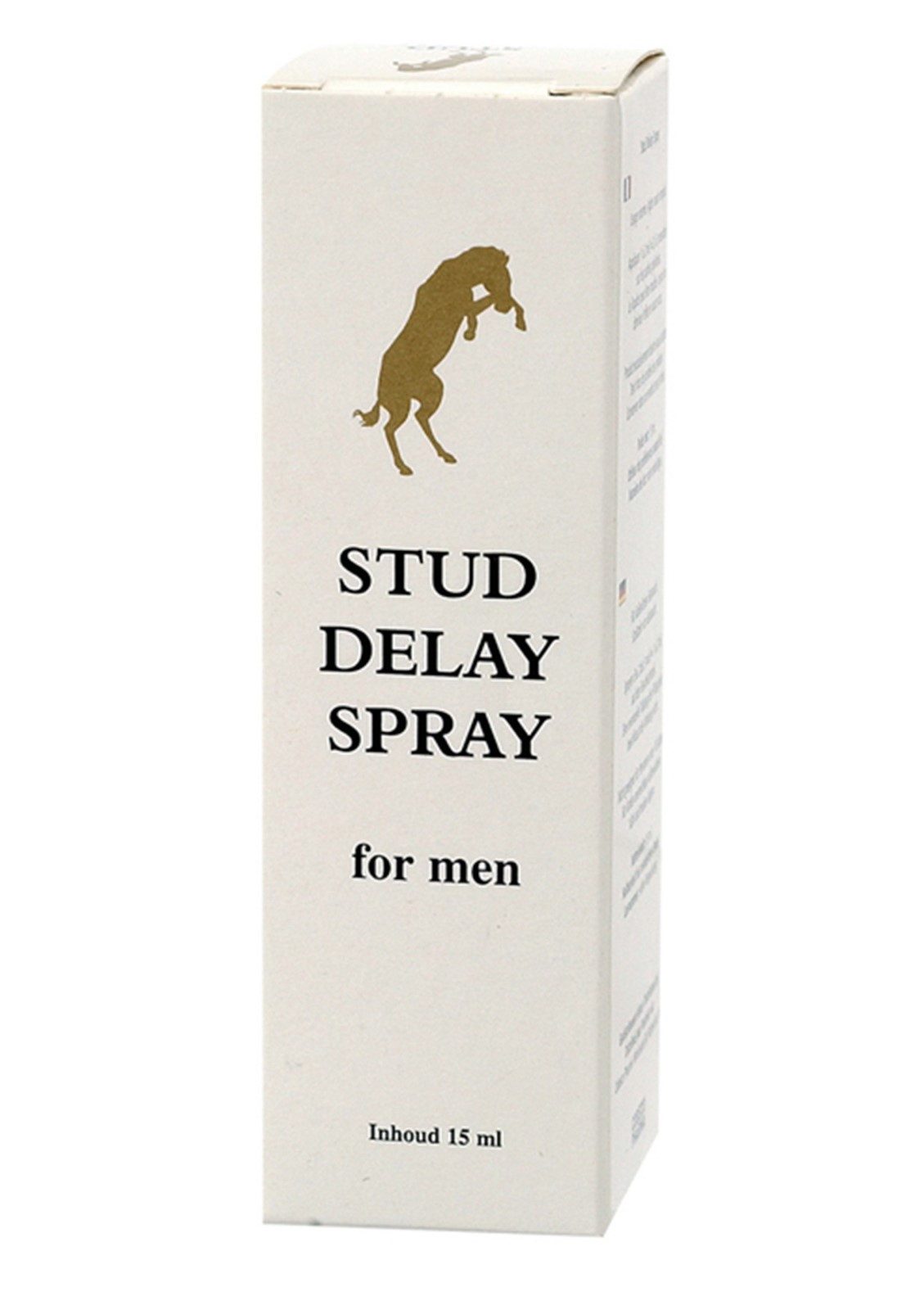 Cobeco Pharma Verzögerungsmittel Stud Delay Spray for Men, Flasche mit 15ml, 1-tlg., verzögerndes Spray, um länger Sex haben zu können