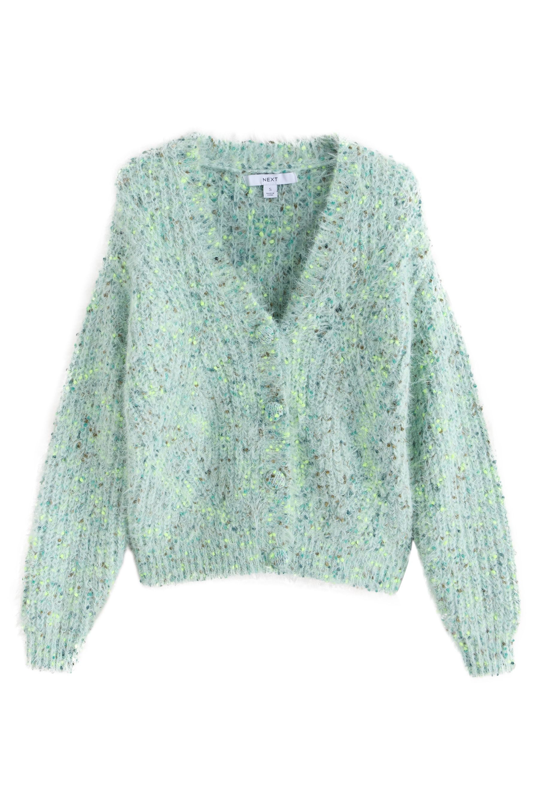 Next Strickjacke Strukturierte Strickjacke mit V-Ausschnitt (1-tlg) günstig online kaufen