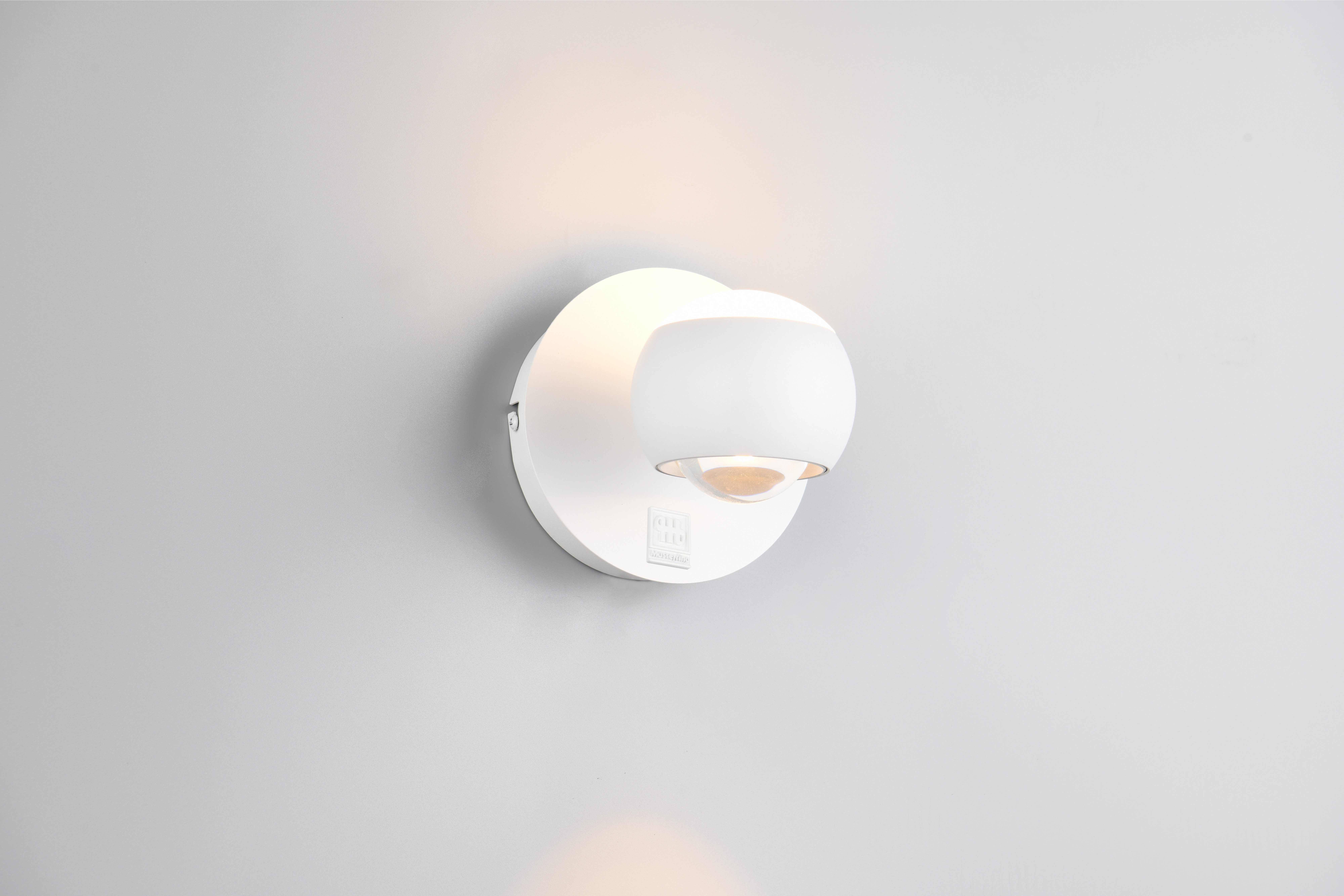 Musterring LED Wandleuchte CANNON, 1-flammige LED Wandlampe 5W 500Lumen 2300-4000K CCT, CCT - über Fernbedienung, Dimmfunktion, Memoryfunktion, Nachtlichtfunktion, LED fest integriert, Farbwechsler, warmweiß - kaltweiß, mit Fernbedienung, schwenkbares up-and-down Licht dimmbar Memory