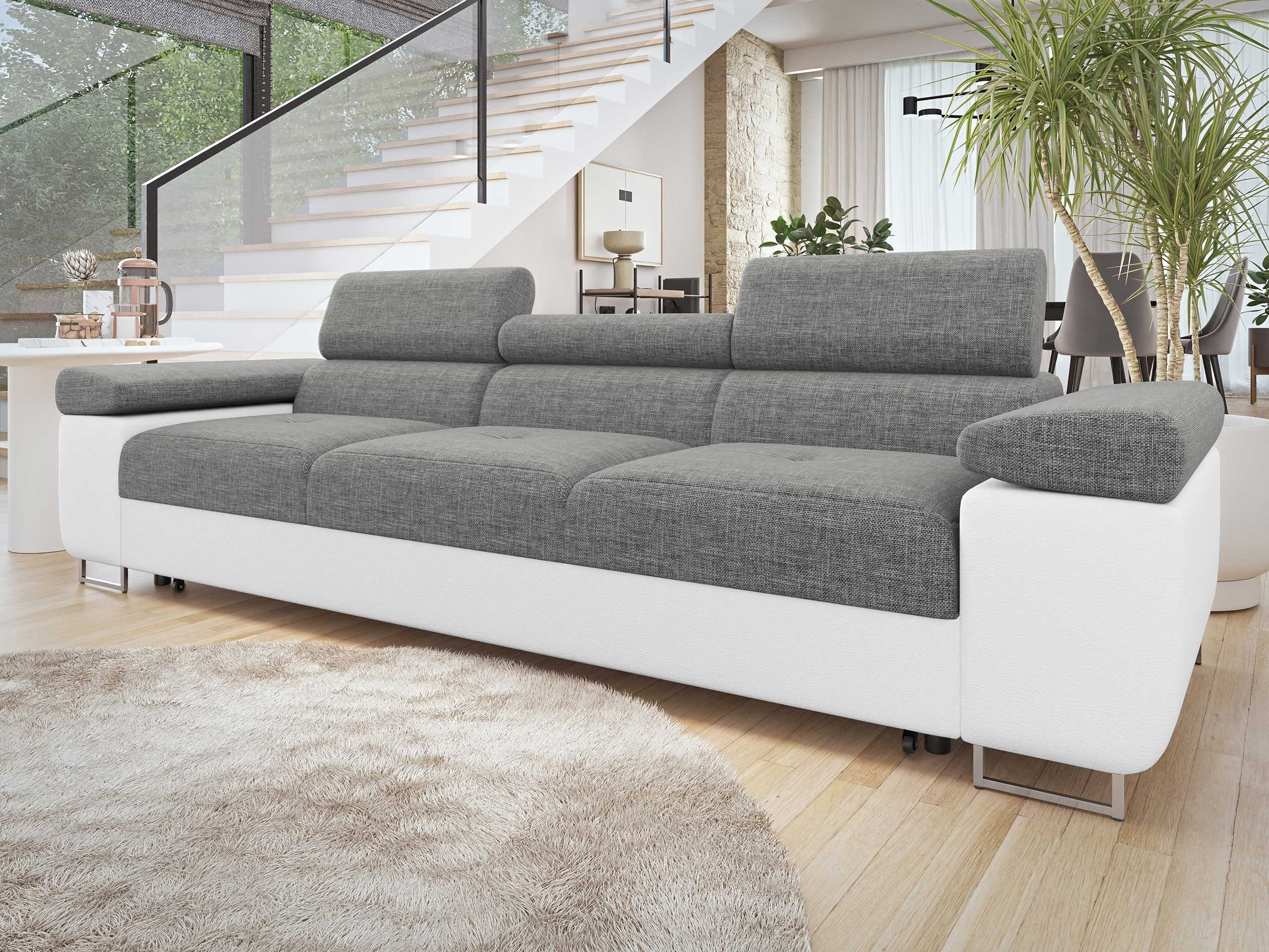 MIRJAN24 Schlafsofa Torezio 3 Bis, mit Schlaffunktion, Einstellbare Kopfstü günstig online kaufen