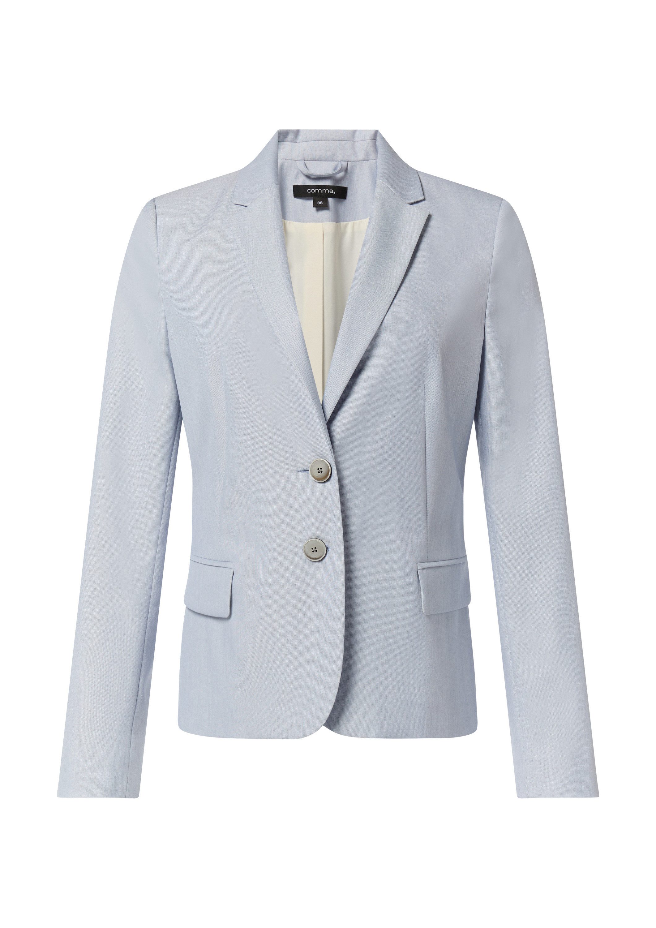 comma Jackenblazer Indoor-Blazer Antaillierter Blazer aus Viskosemix günstig online kaufen