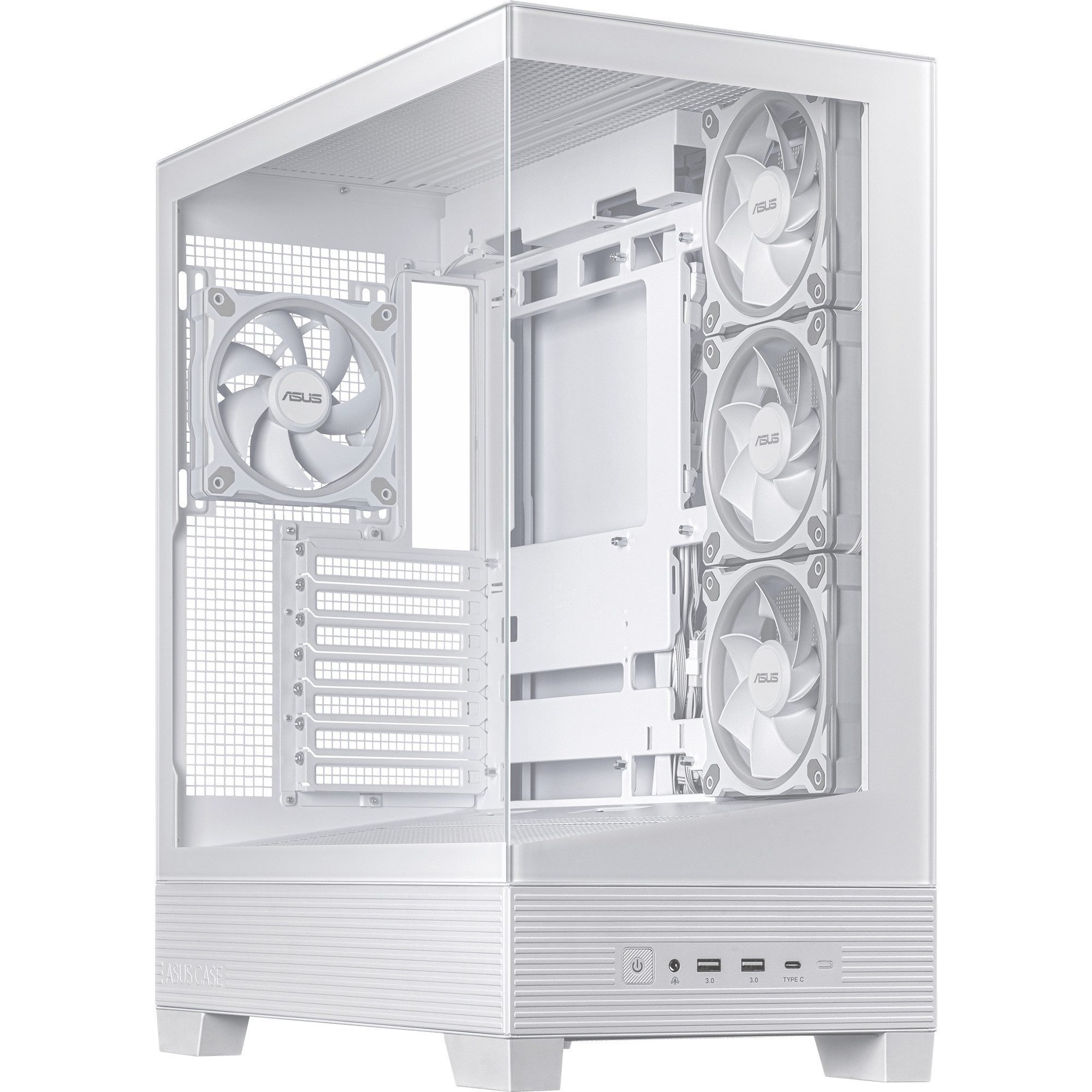 Asus PC-Gehäuse ASUS A31 PLUS TG ARGB, Tower-Gehäuse, (Tempered