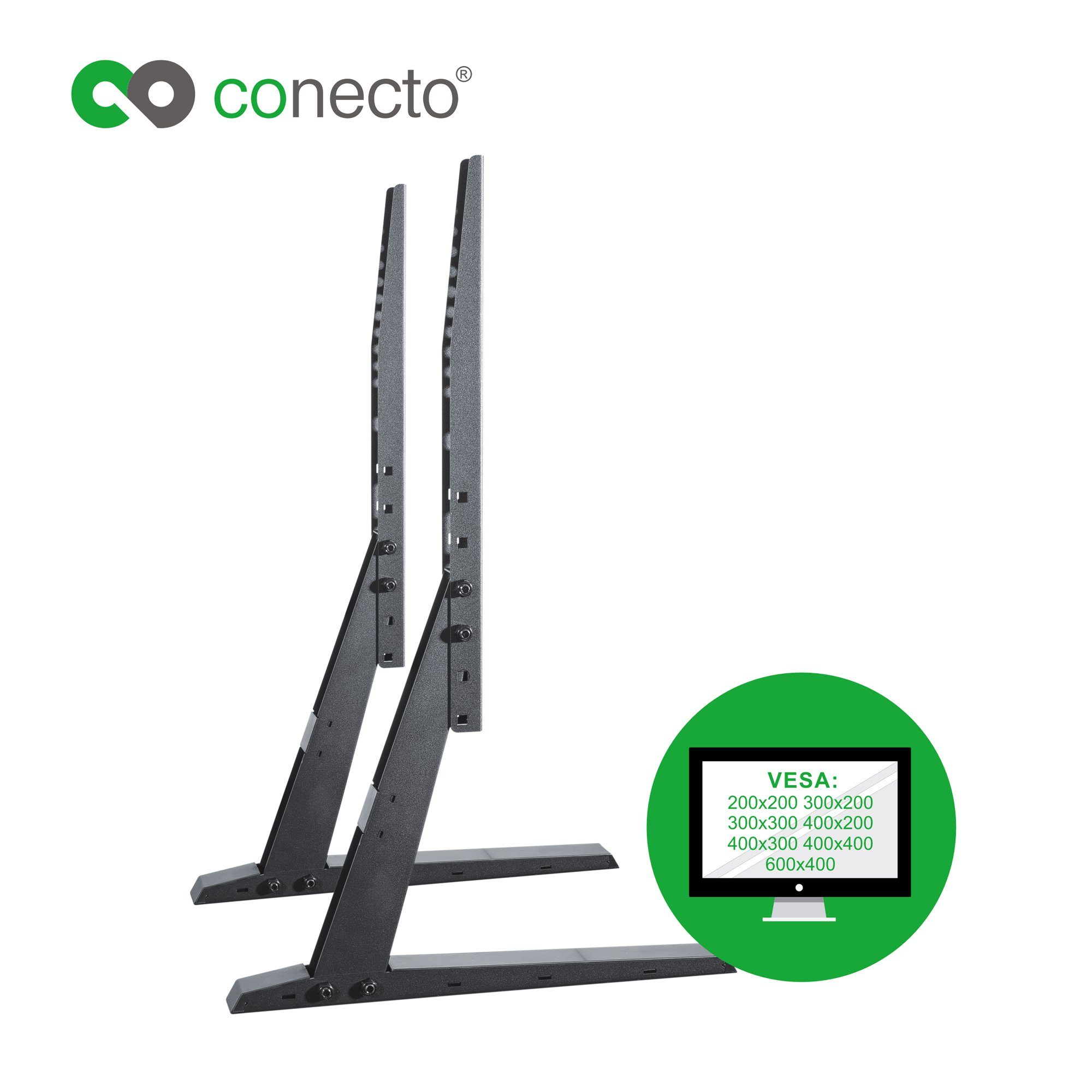 conecto TV-Ständer conecto CC50301 Standfuß für TV Geräte mit 94-178 cm (37-70 Zoll)
