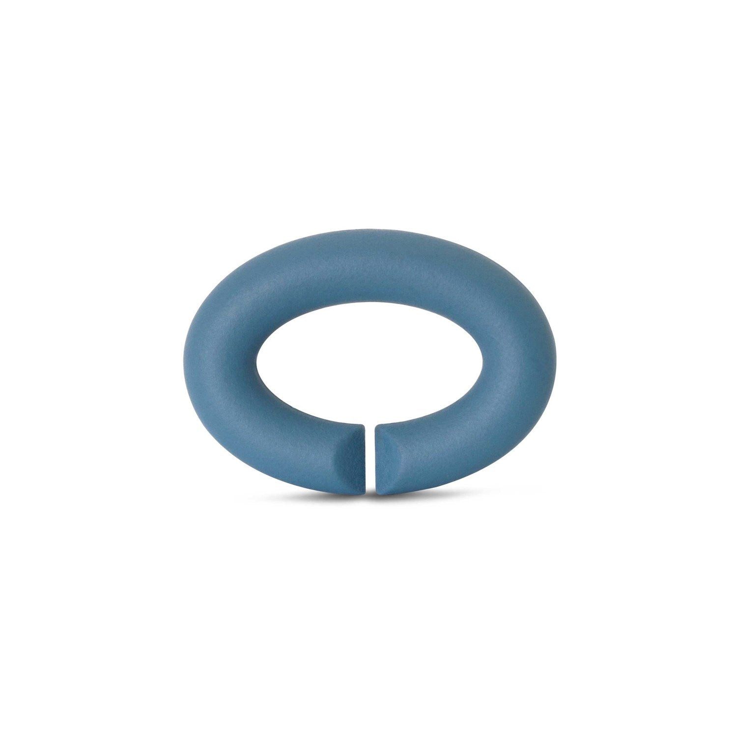 X Jewellery Bead Meeresblau, Rubber X, XRUBE-00002
