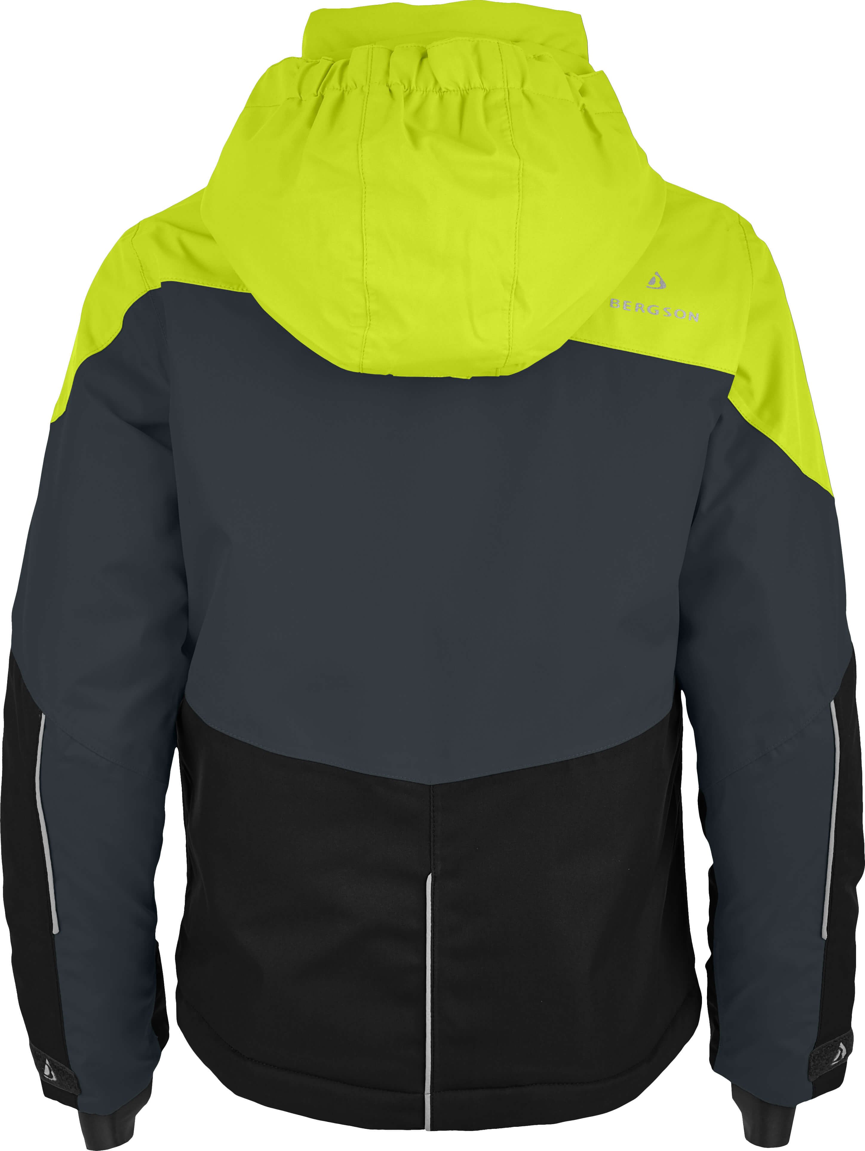 Bergson Skijacke VOLKER neo (maxi) Kinder Skijacke, extra weit für extra viel Spaß im Schnee!, Normalgrö