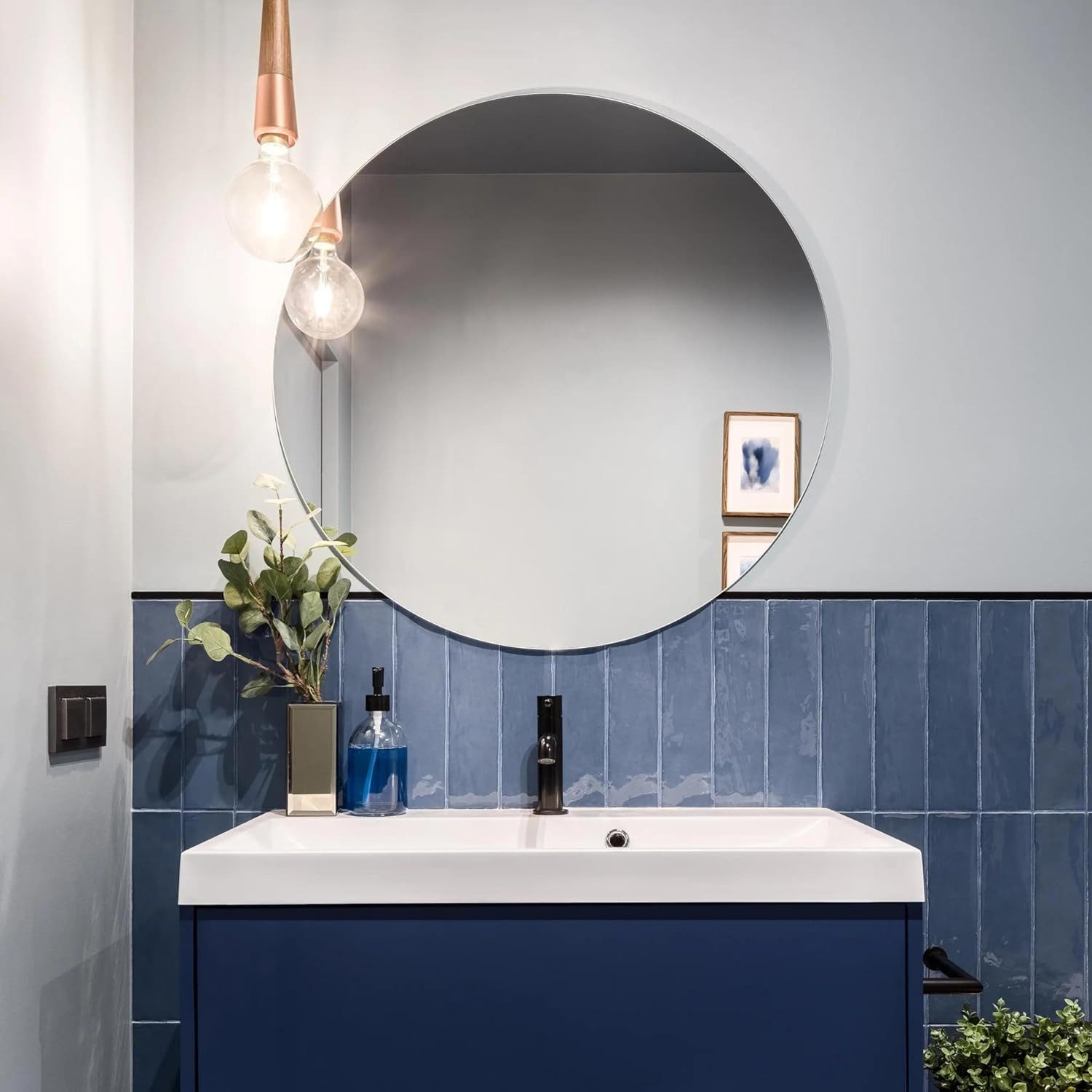 GOLD&CHROME UNIQUE DESIGN Spiegel Der Kristall Wandspiegel Rund, ohne Rahme günstig online kaufen