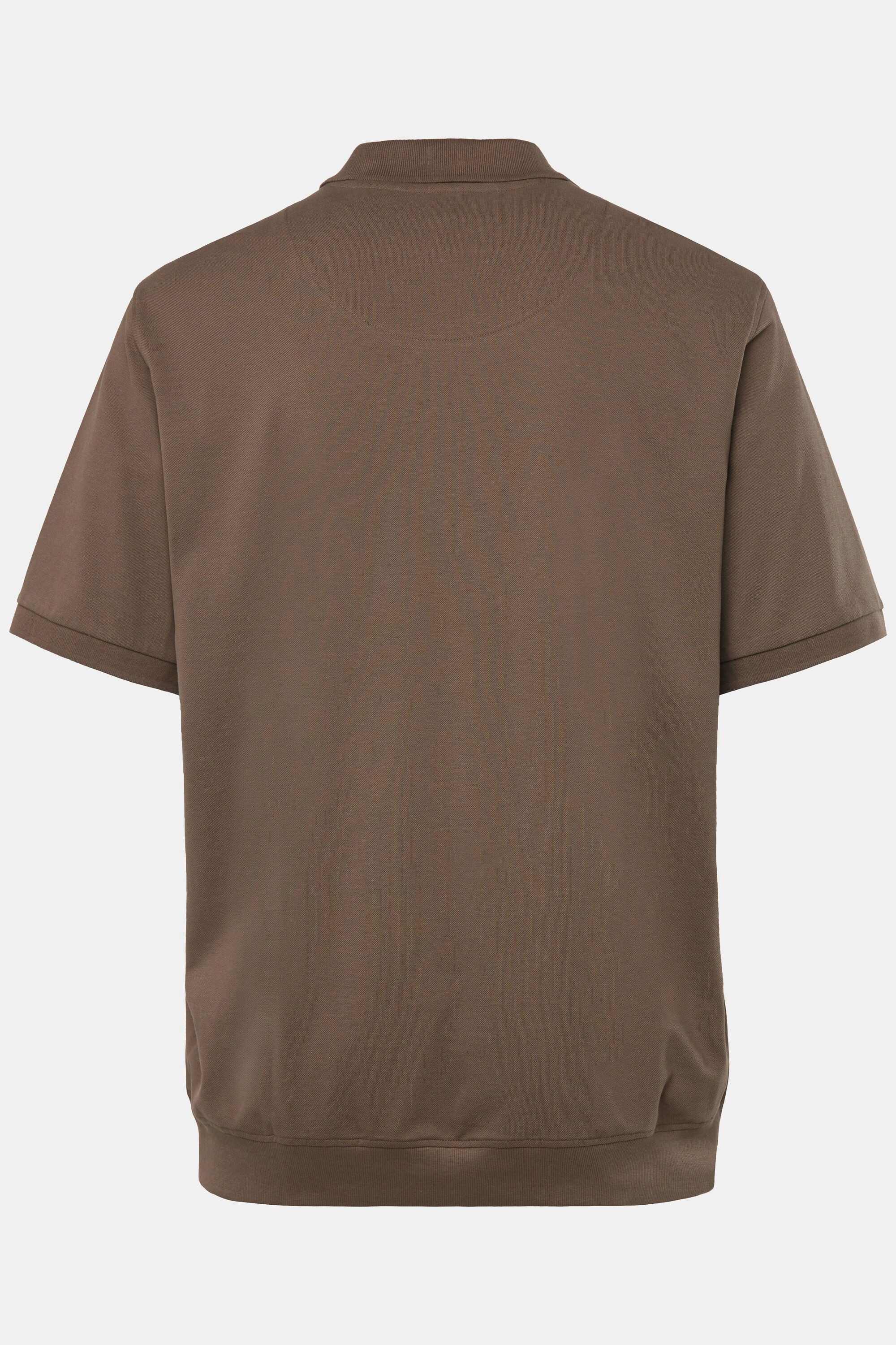 JP1880 Poloshirt Poloshirt Bauchfit Basic Halbarm Piqué