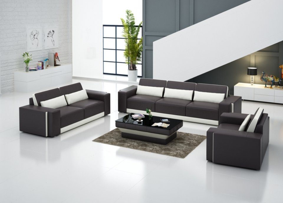 3+2+1 Couchgarnitur Premium in Neu, Luxus Sofa moderne Europe Made Möbel JVmoebel