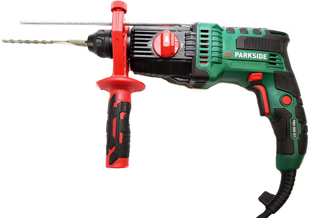 Parkside Bohrhammer / Meißelhammer PBH 800, 800W, 230 V