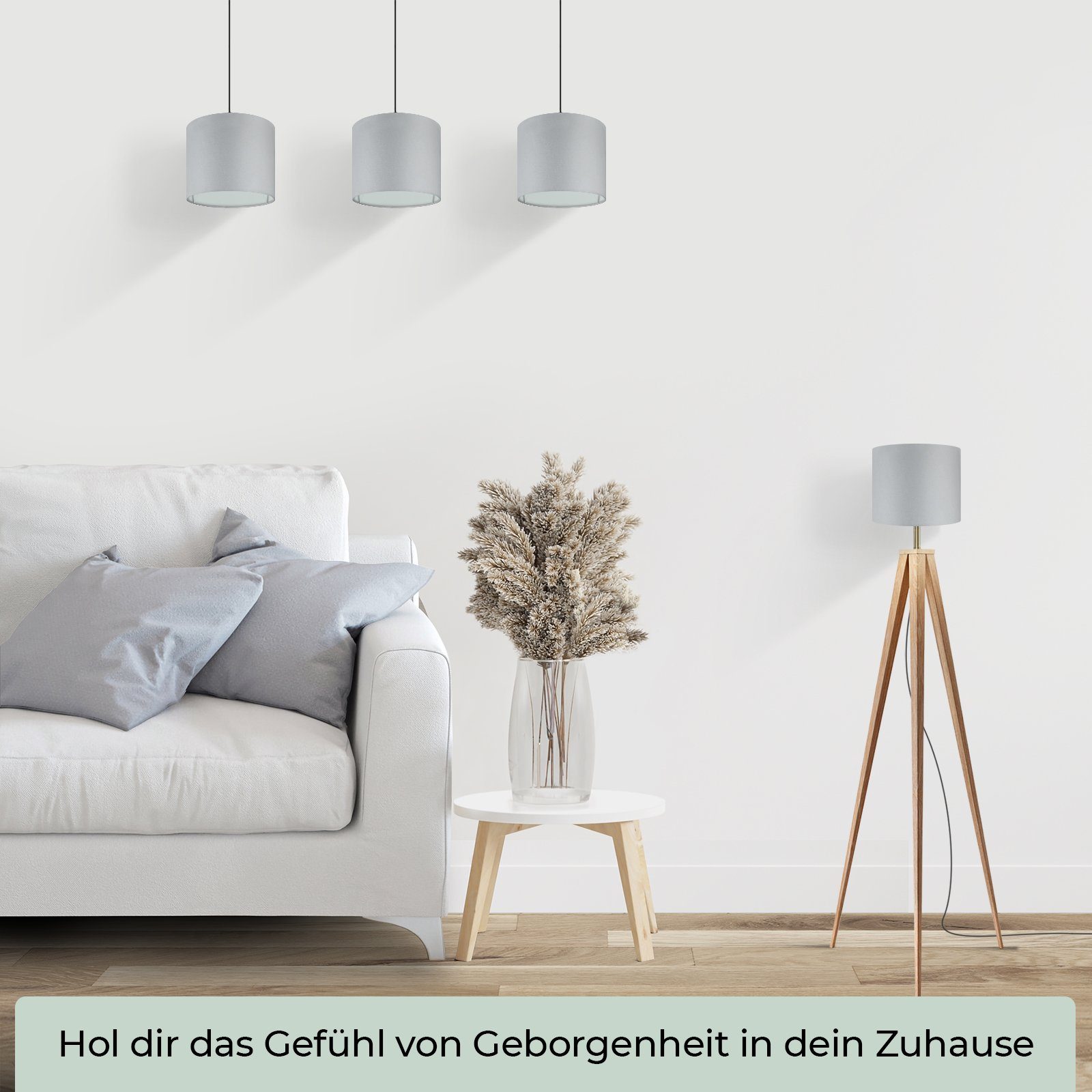 Wogati Lampenschirm Premium Hänge- und Stehlampe Lampenschirm Wogati