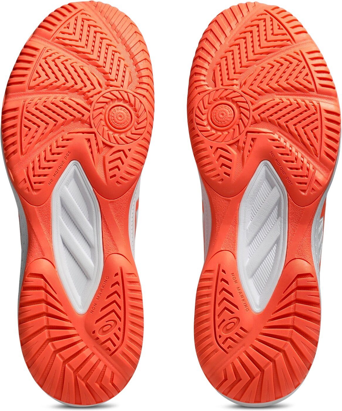 Asics UPCOURT 6 WHITE/VIVID CORAL Hallenschuh günstig online kaufen