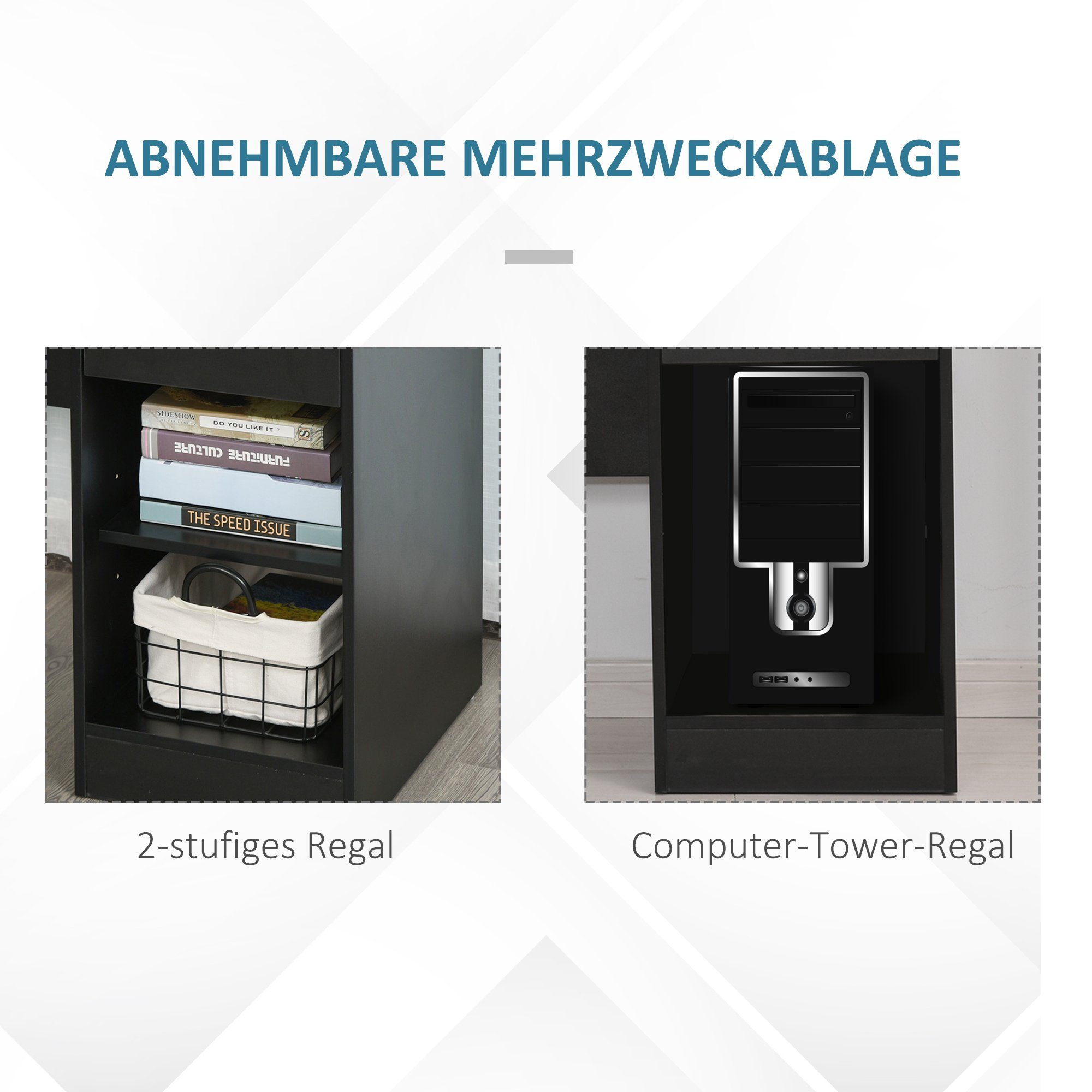 HOMCOM Computertisch