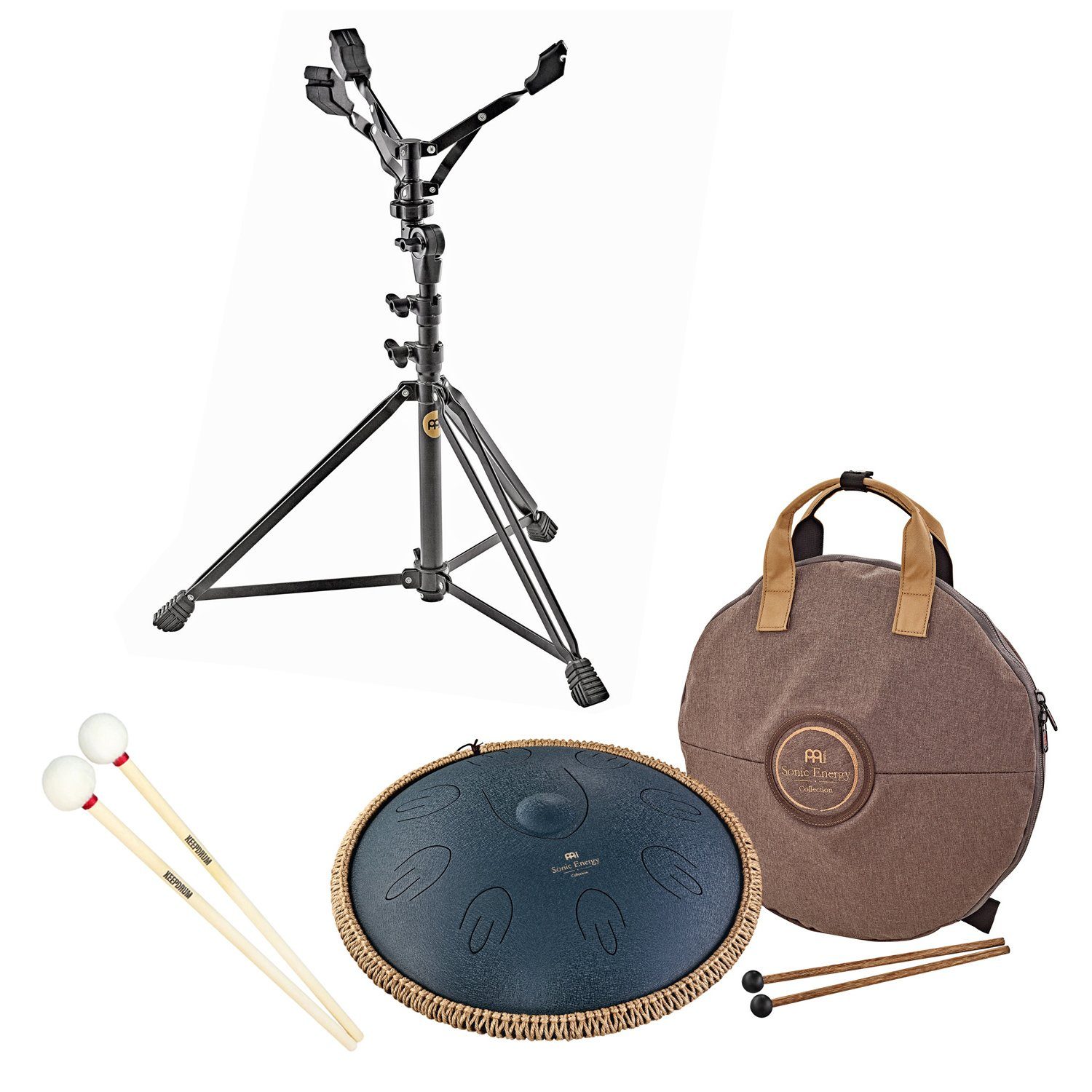 Steel Tongue Drum MEINL Sonic Energy OSTD2NB Tongue Drum mit Ständer