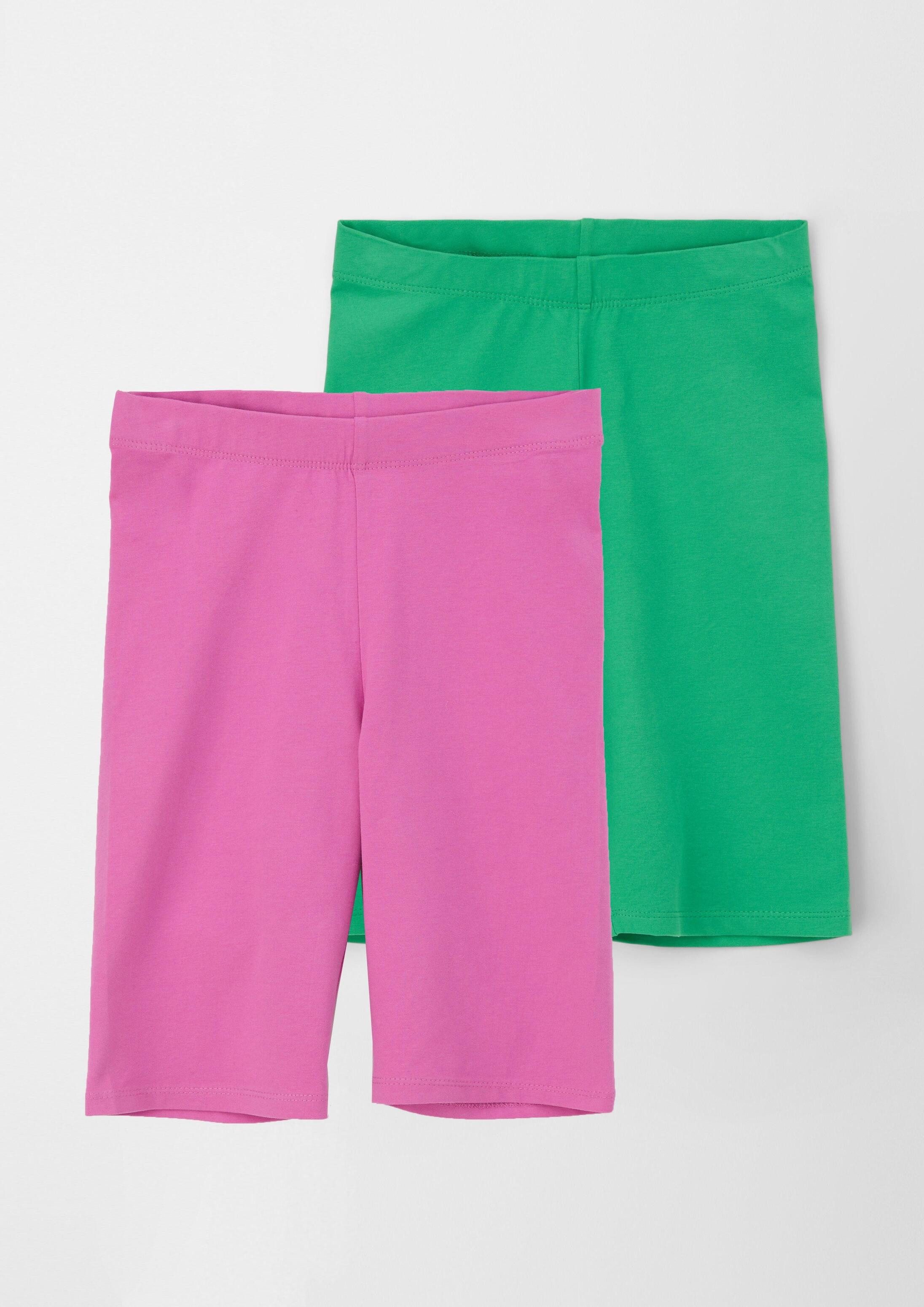 s.Oliver Shorts Leggins Doppelpack Bikershorts