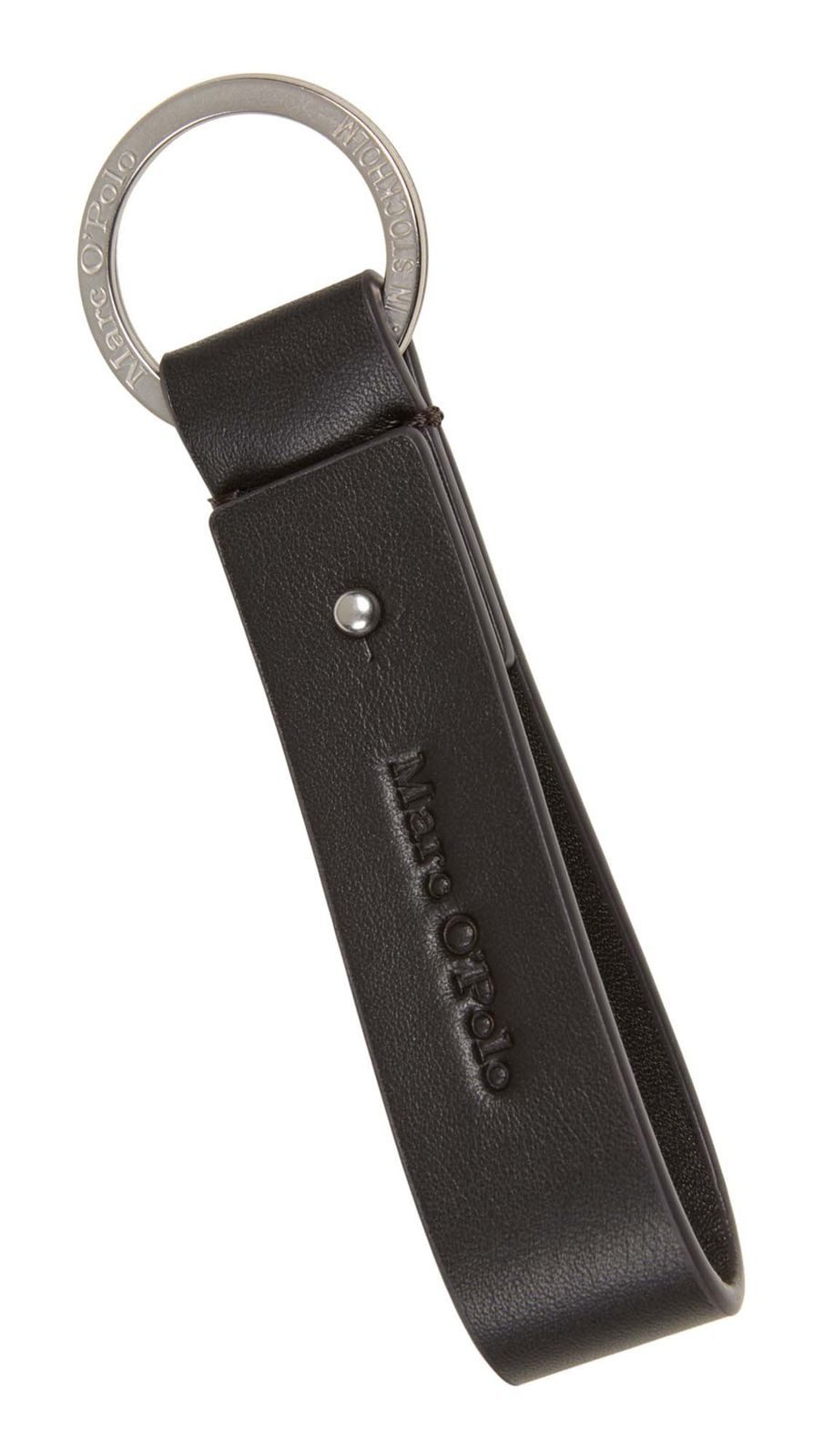 Marc O'Polo Schlüsselanhänger Key Ring, aus echtem Rindsleder