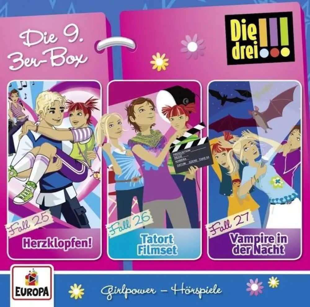 Hörspiel Die drei !!! 3er Box Folgen 25-28