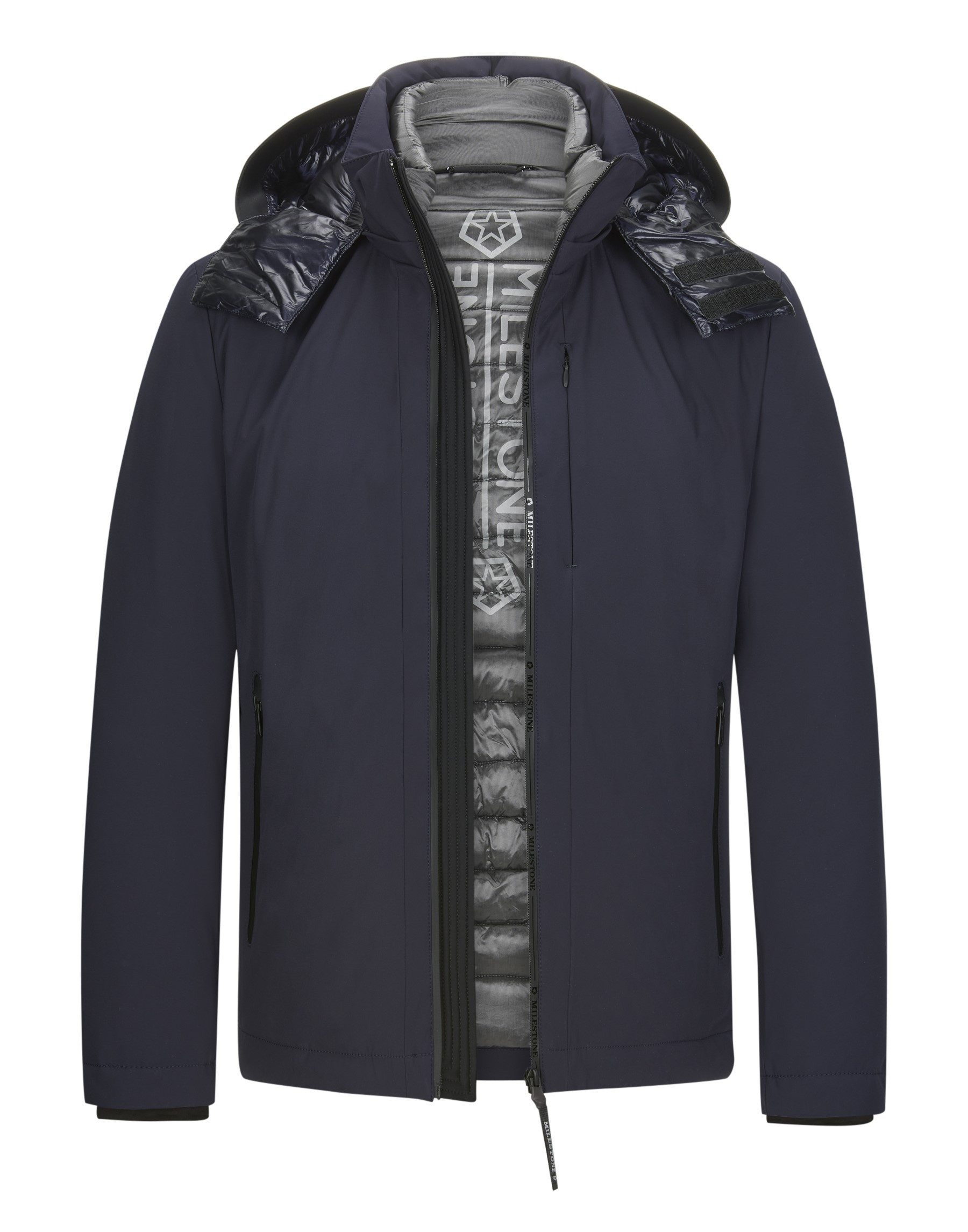 Milestone Winterjacke MSFosco mit abnehmbarer Kapuze, atmungsaktiv / wasser- und winddicht
