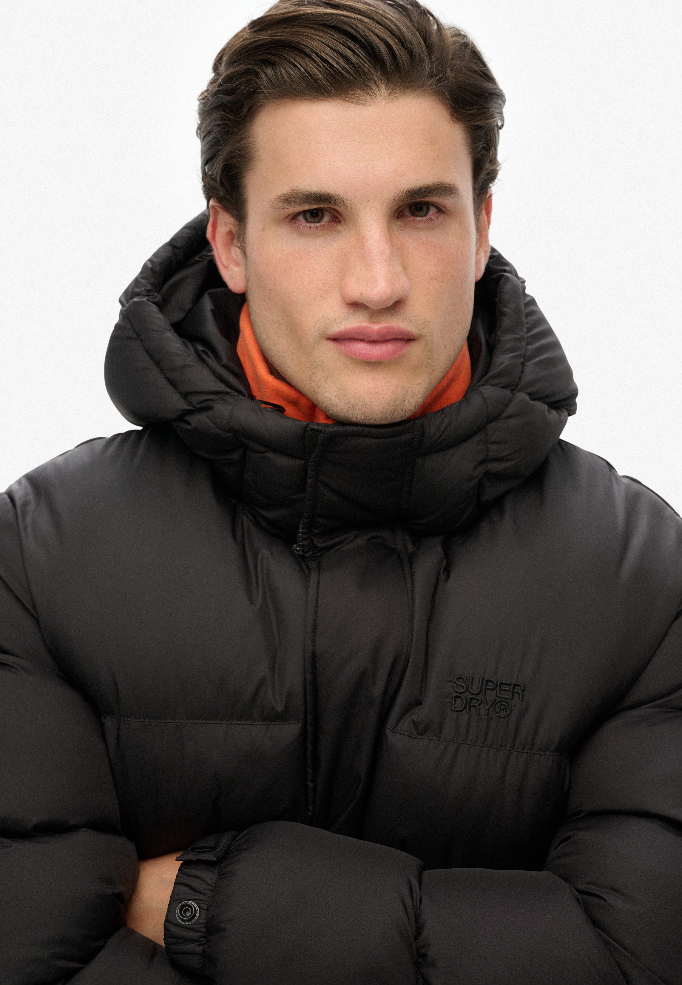 Superdry Steppjacke HOODED TECH PADDED JKT