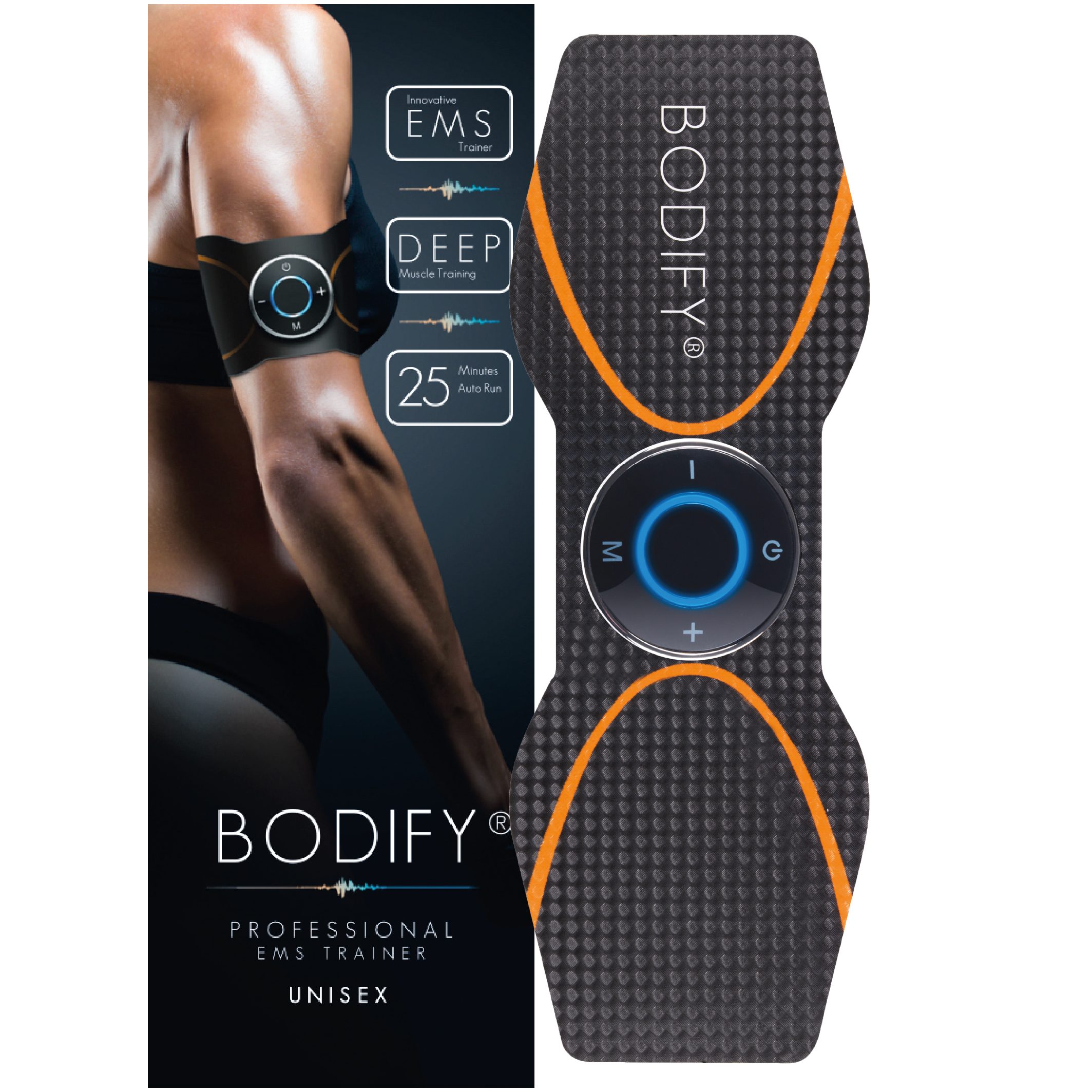 BODIFY EMS-Arm-Trainer - 2in1 EMS Trainer - Gezielte Stimulation der Arm & Beinmuskulatur
