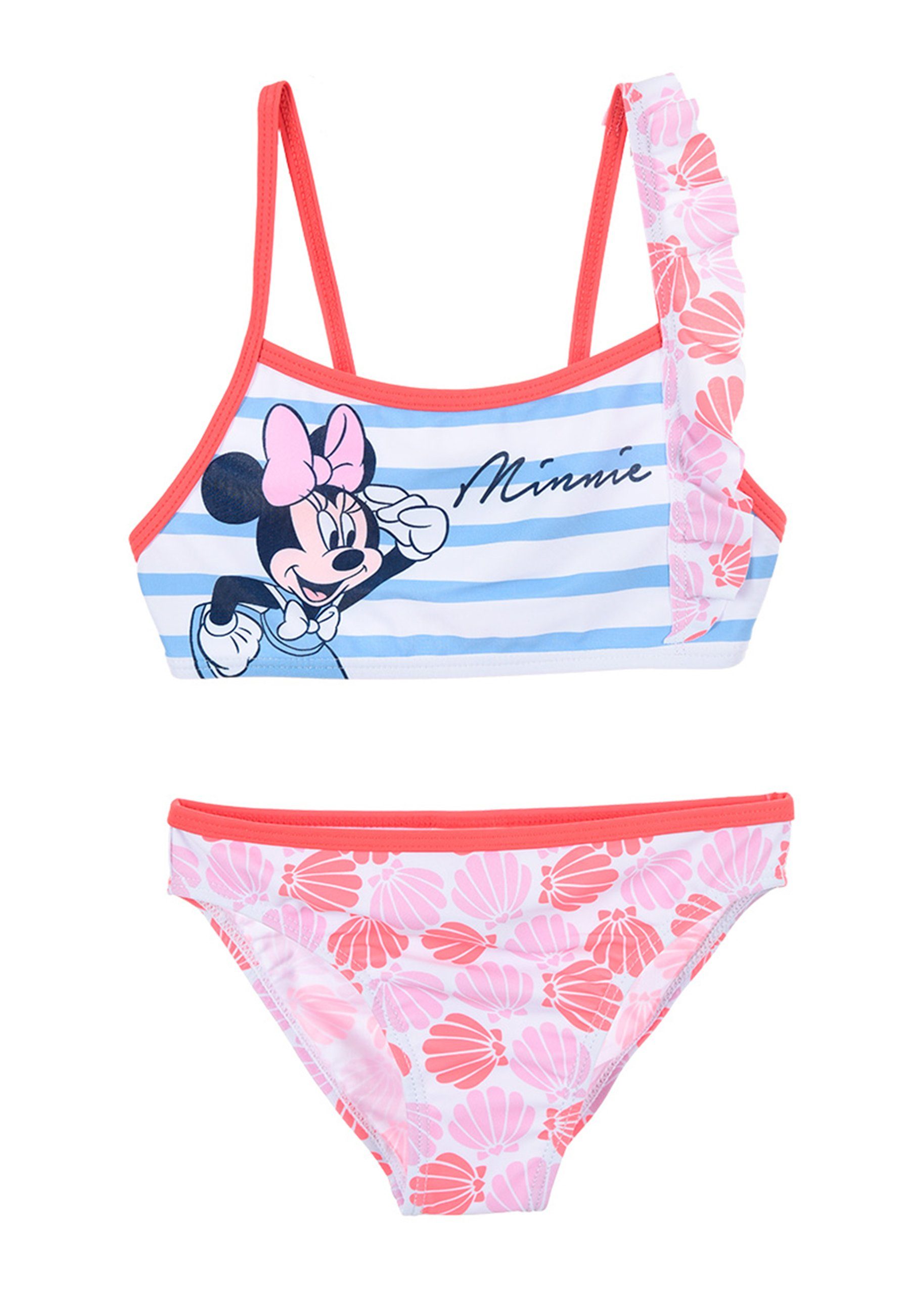 Disney Minnie Mouse Badeanzug Mädchen Bade-Set Bikini Badeanzug Bademode