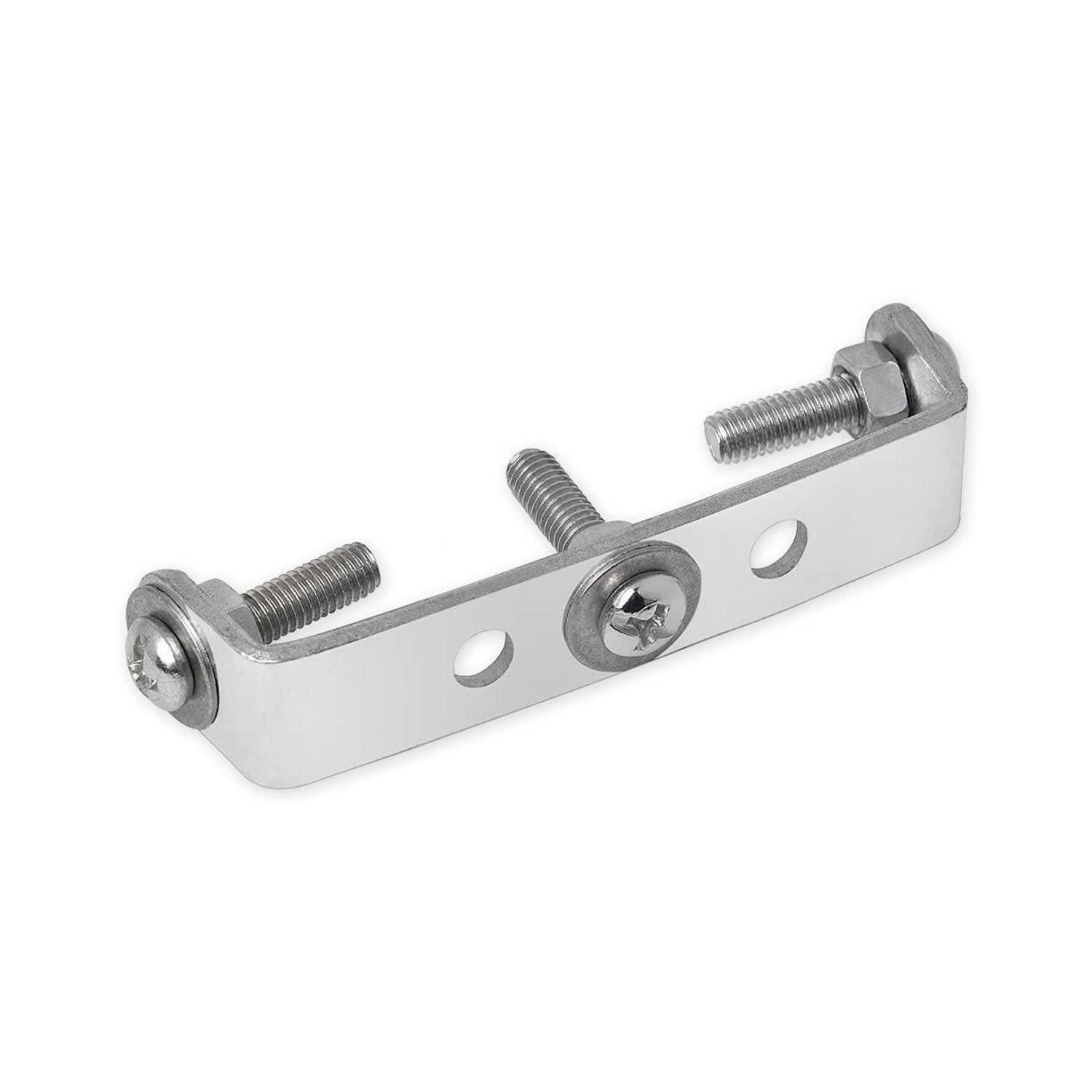 LuxusKollektion Fahrrad-Gepäckträger Gepäckträger Adapter Silber (1-St)