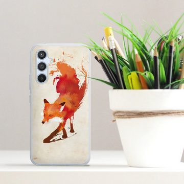 DeinDesign Handyhülle Fuchs Graphic Vulpes Vulpes, Samsung Galaxy A54 5G Silikon Hülle Bumper Case Handy Schutzhülle
