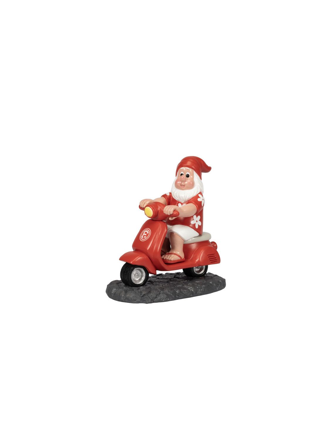 Fortuna Düsseldorf Dekofigur Fortuna Düsseldorf Gartenzwerg Vespa